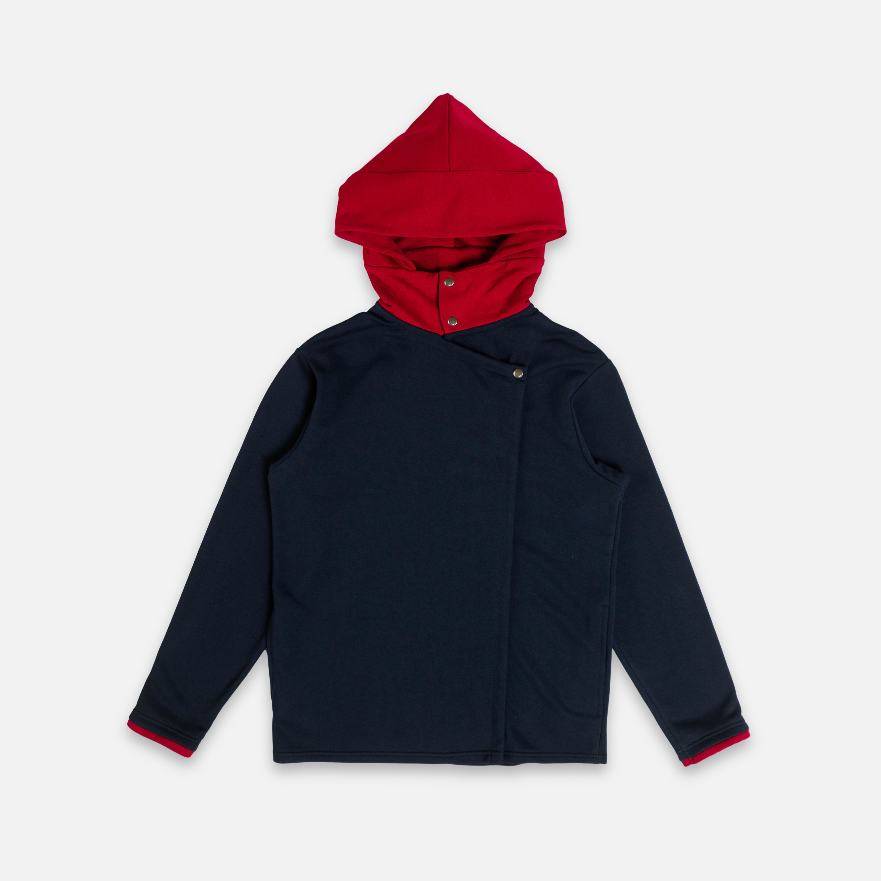 

Худи на кнопках, Синий