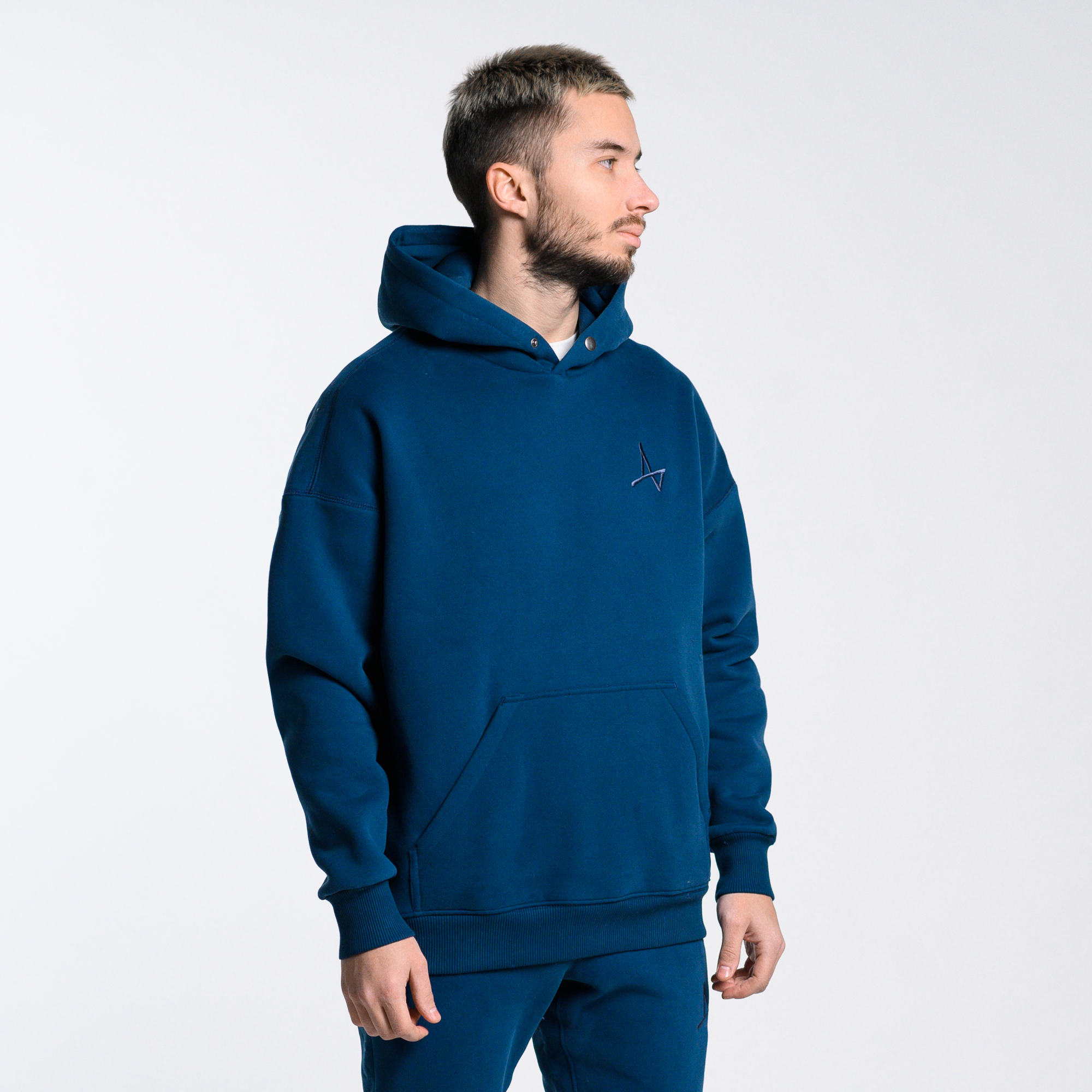 Утепленное худи Simple Velur