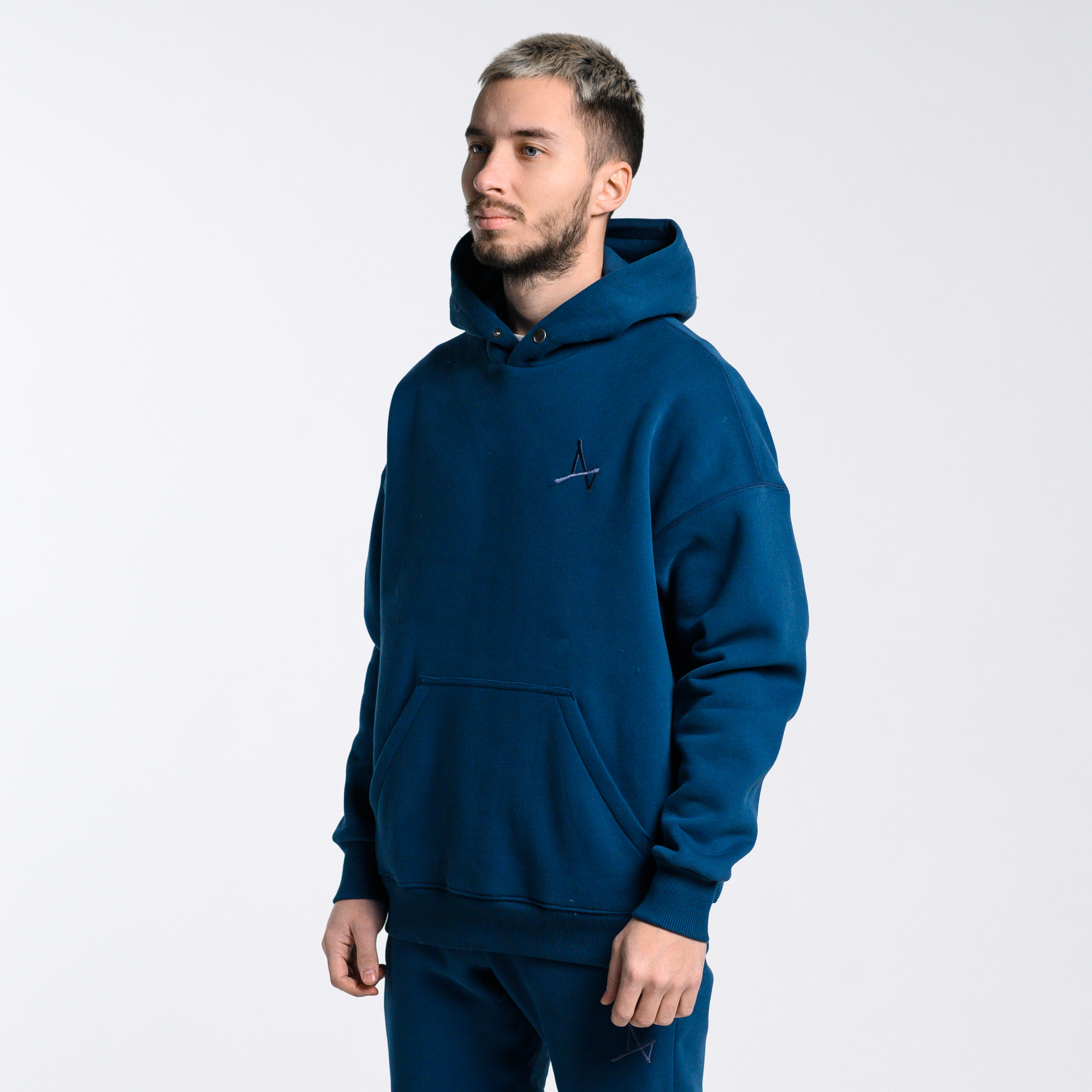 Утепленное худи Simple Velur