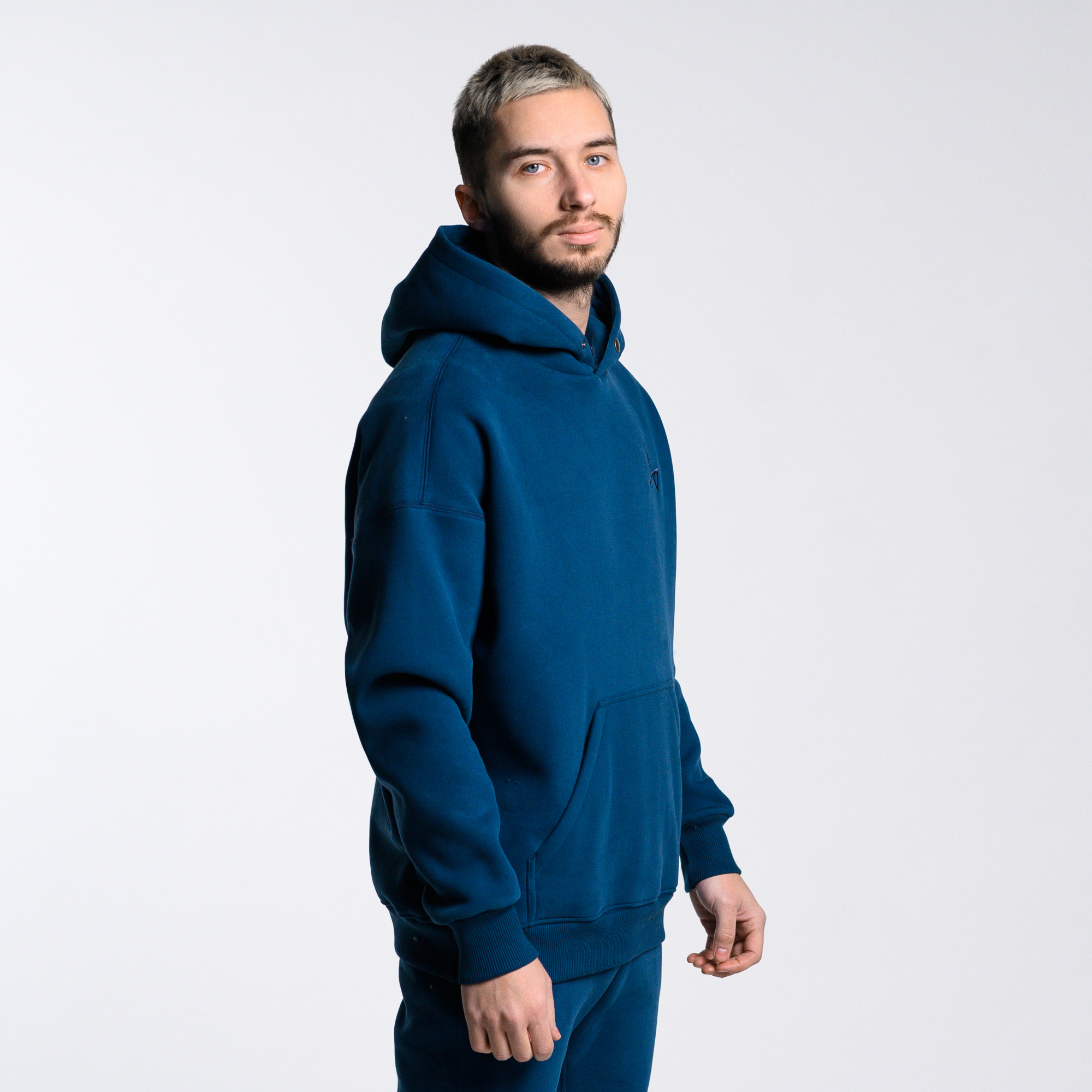 Утепленное худи Simple Velur