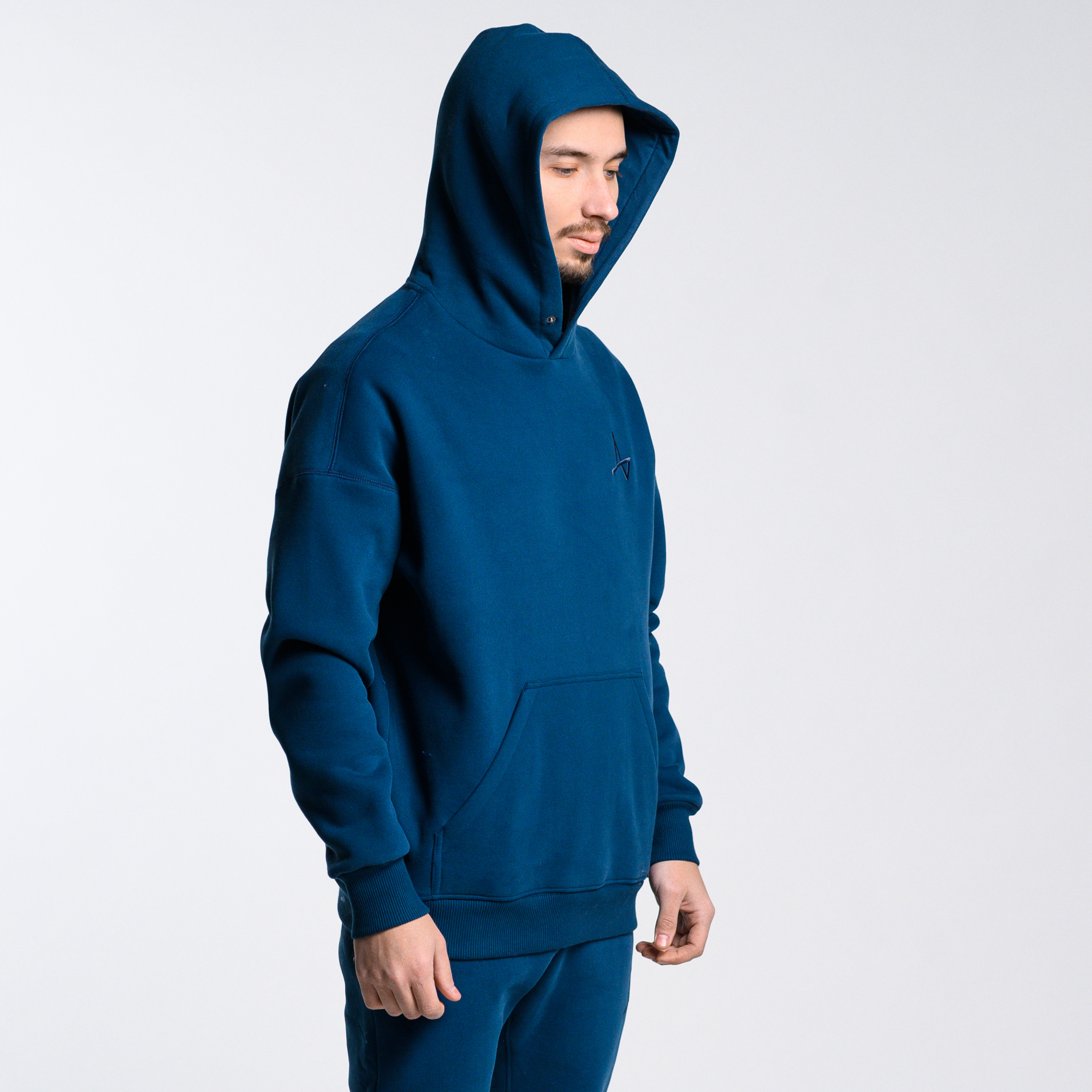 Утепленное худи Simple Velur