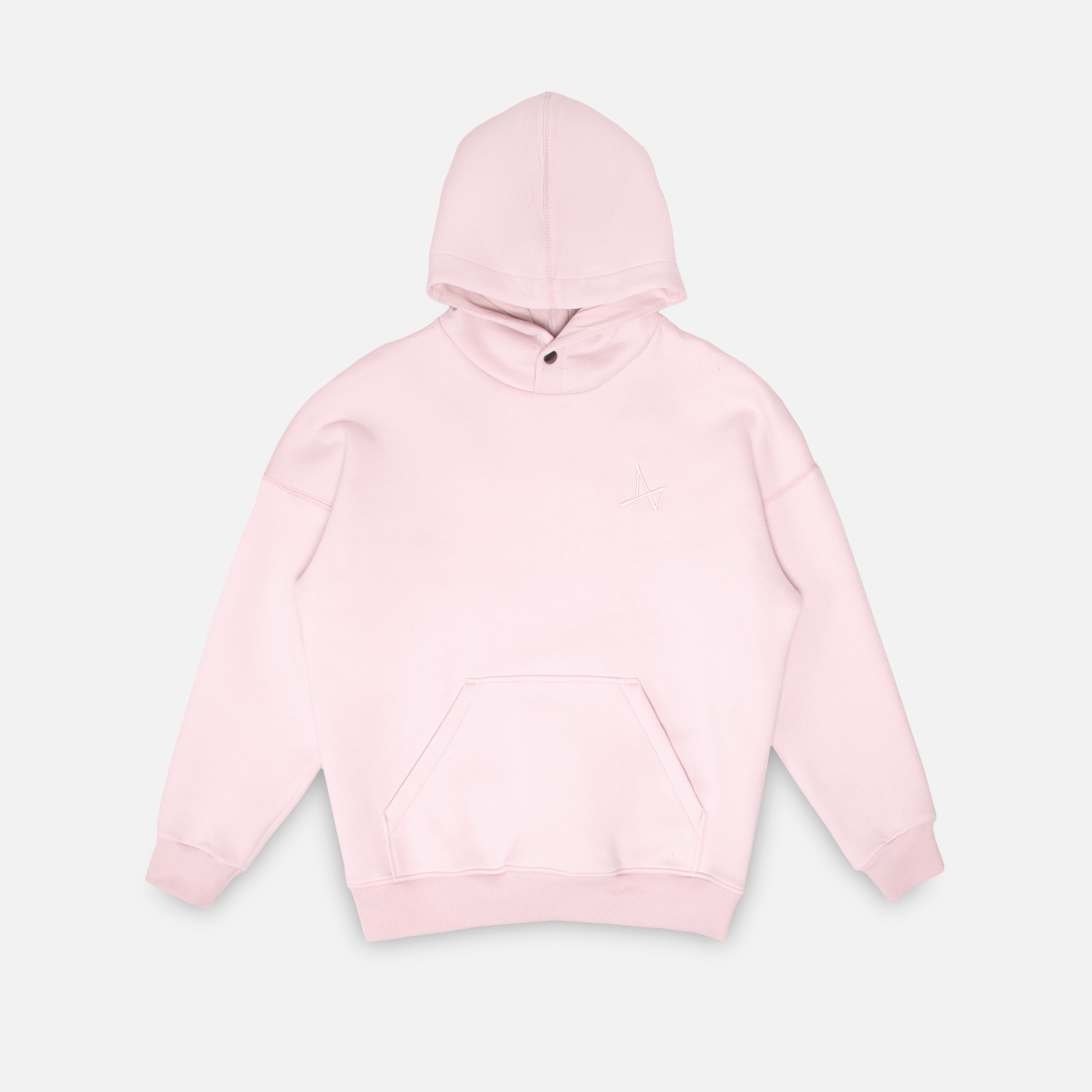 

Утепленное худи Simple Velur, Бледно-розовый