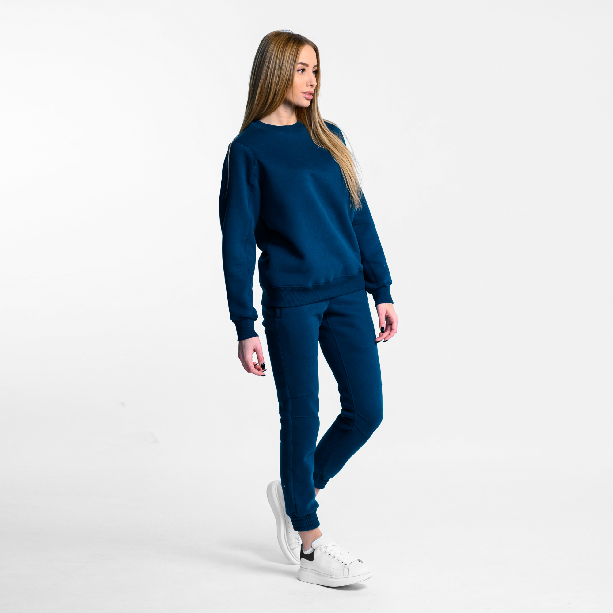 Утепленный свитшот Simple Velur