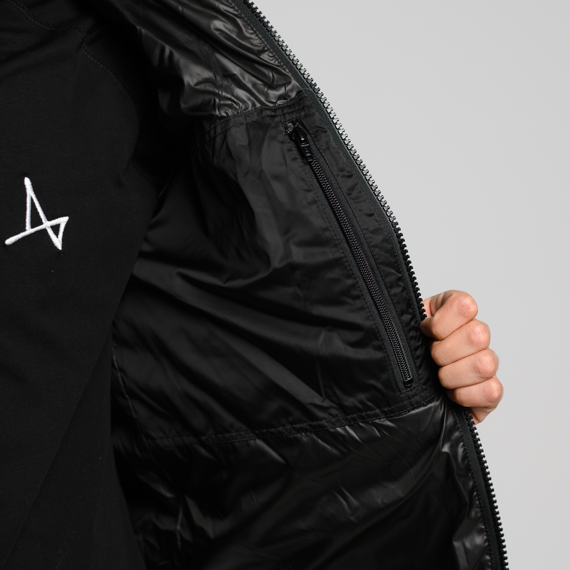 Стёганый пуховик