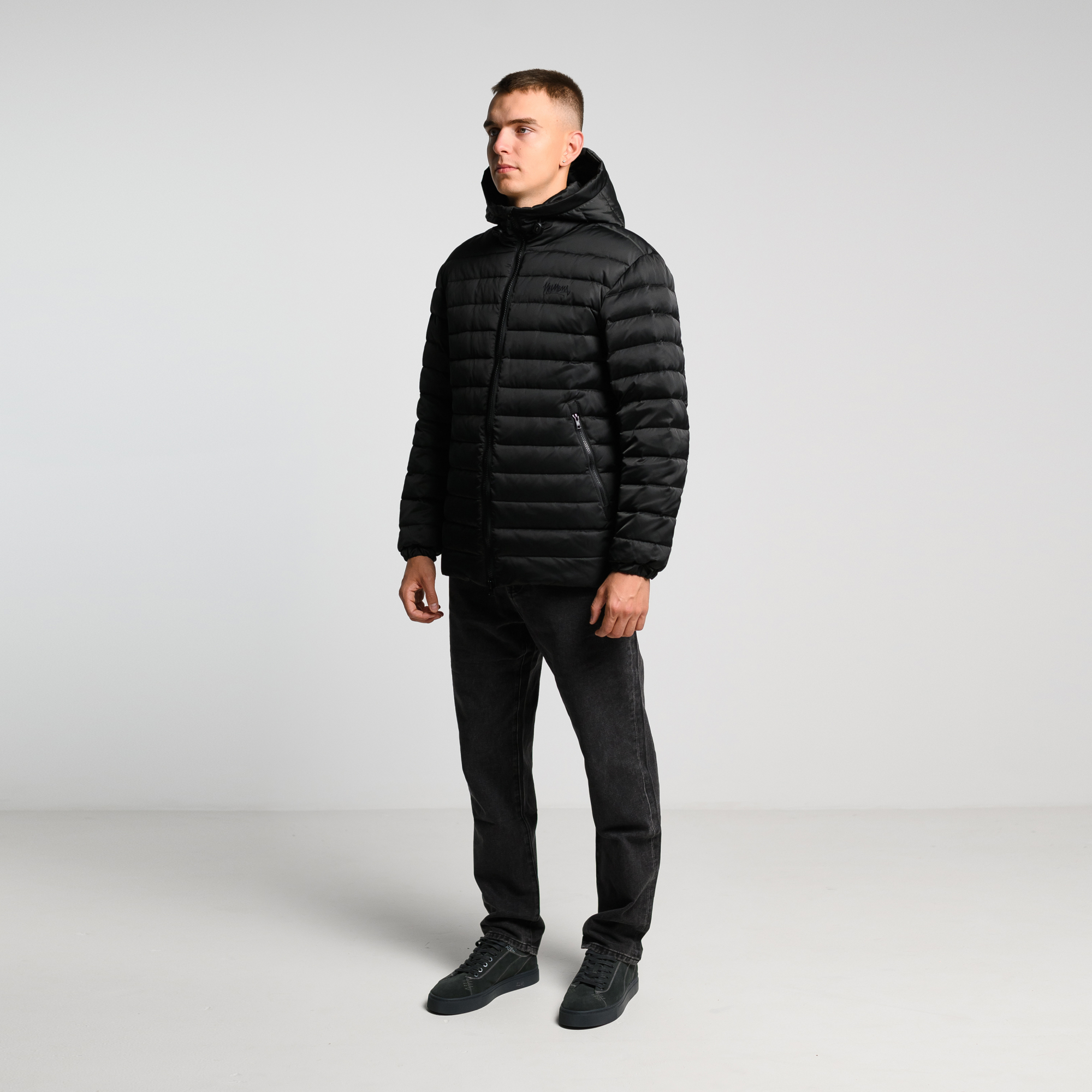 Стёганый пуховик