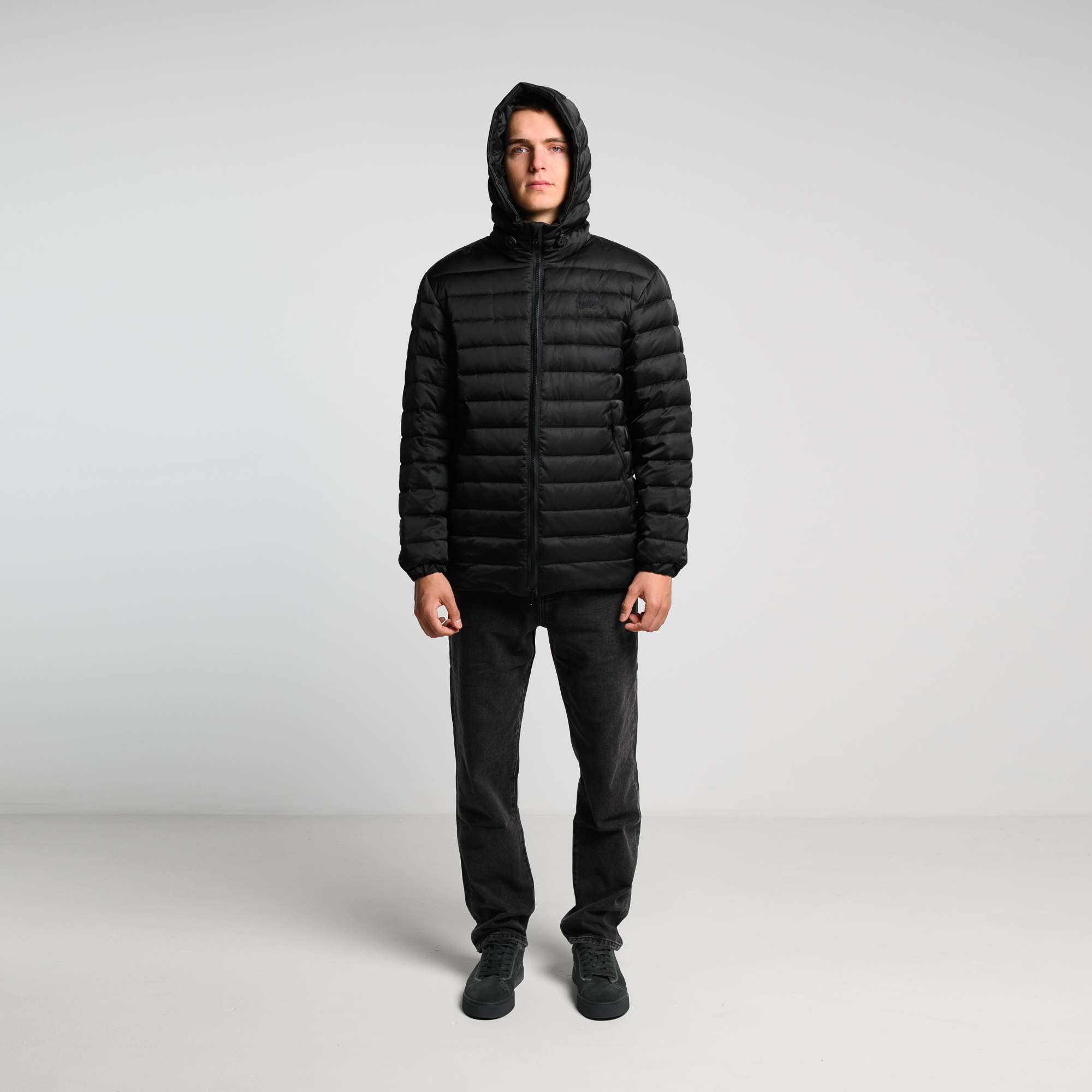 Стёганый пуховик