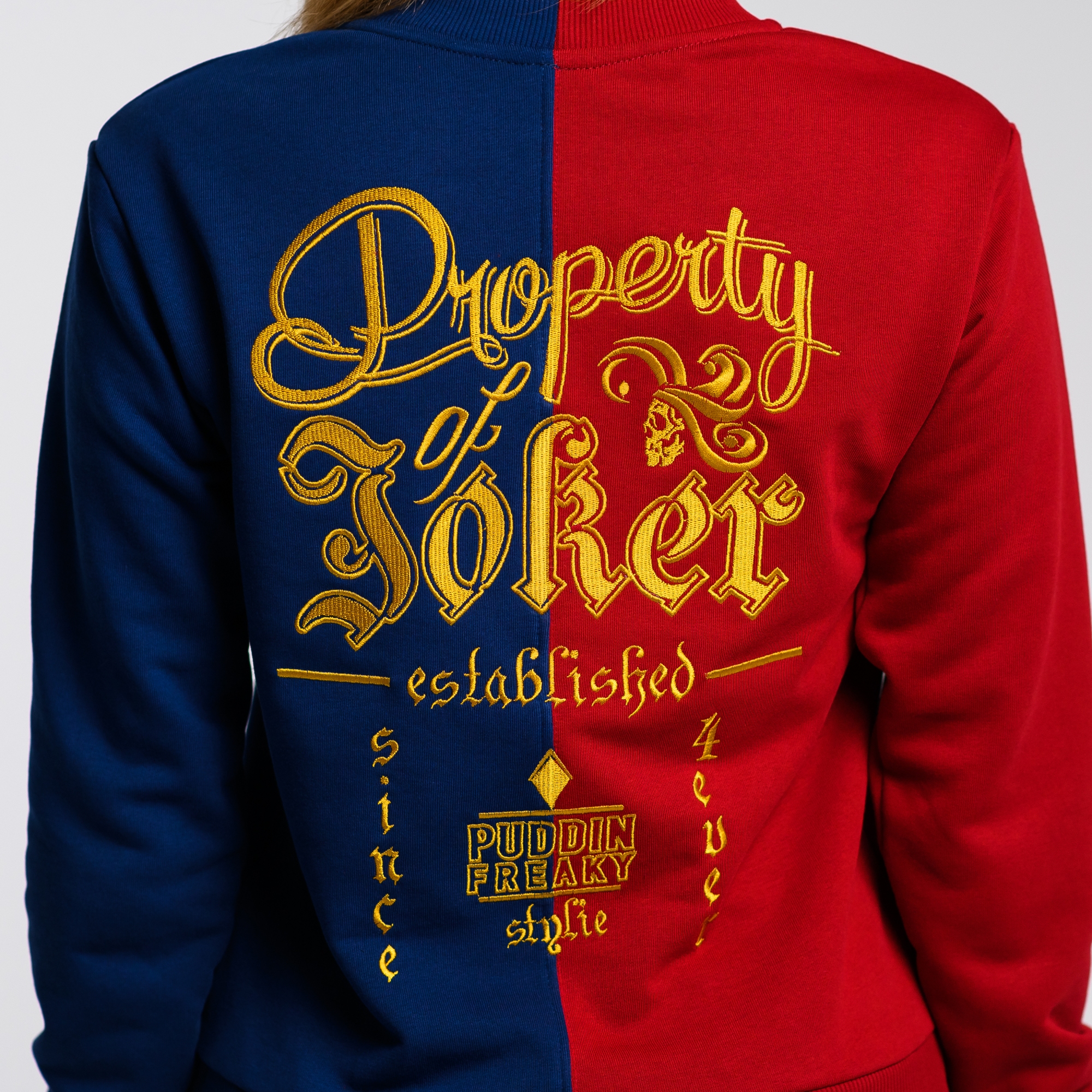 Бомбер Harley Quinn (вышивка)