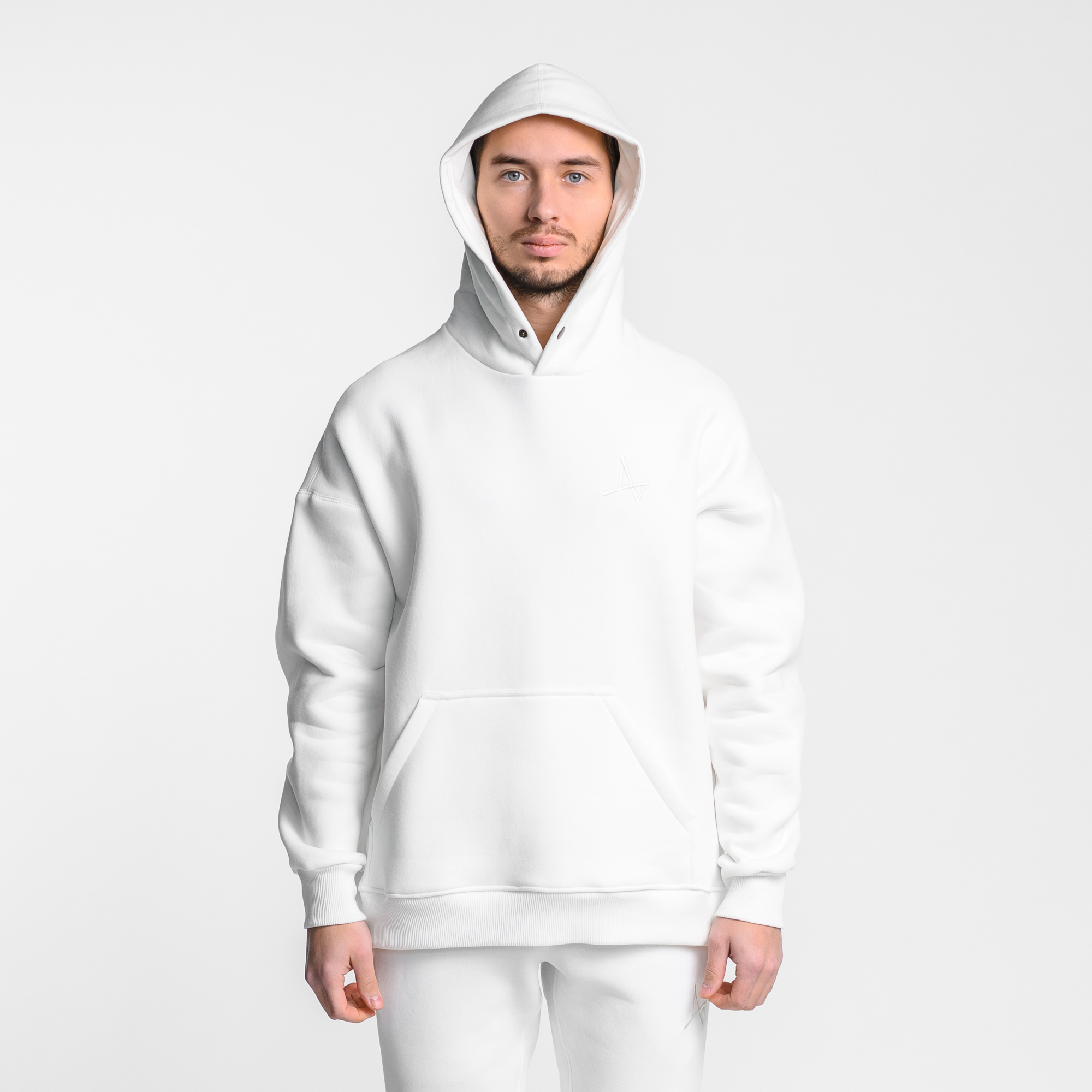 Утеплённое худи Simple Velur