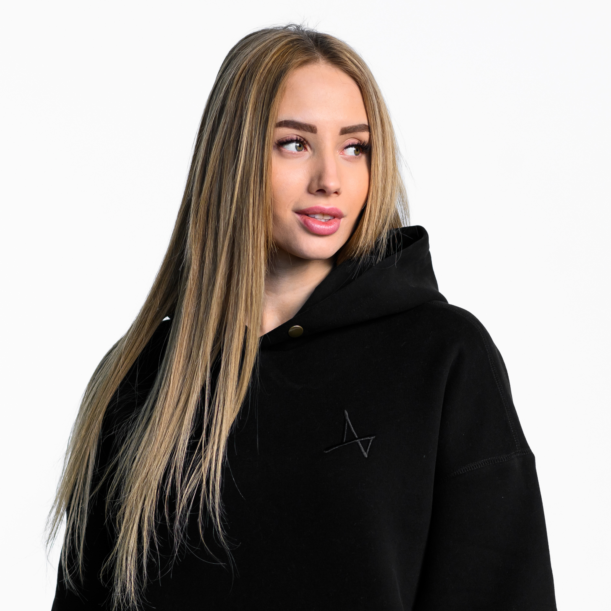 Утеплённое худи Simple Velur