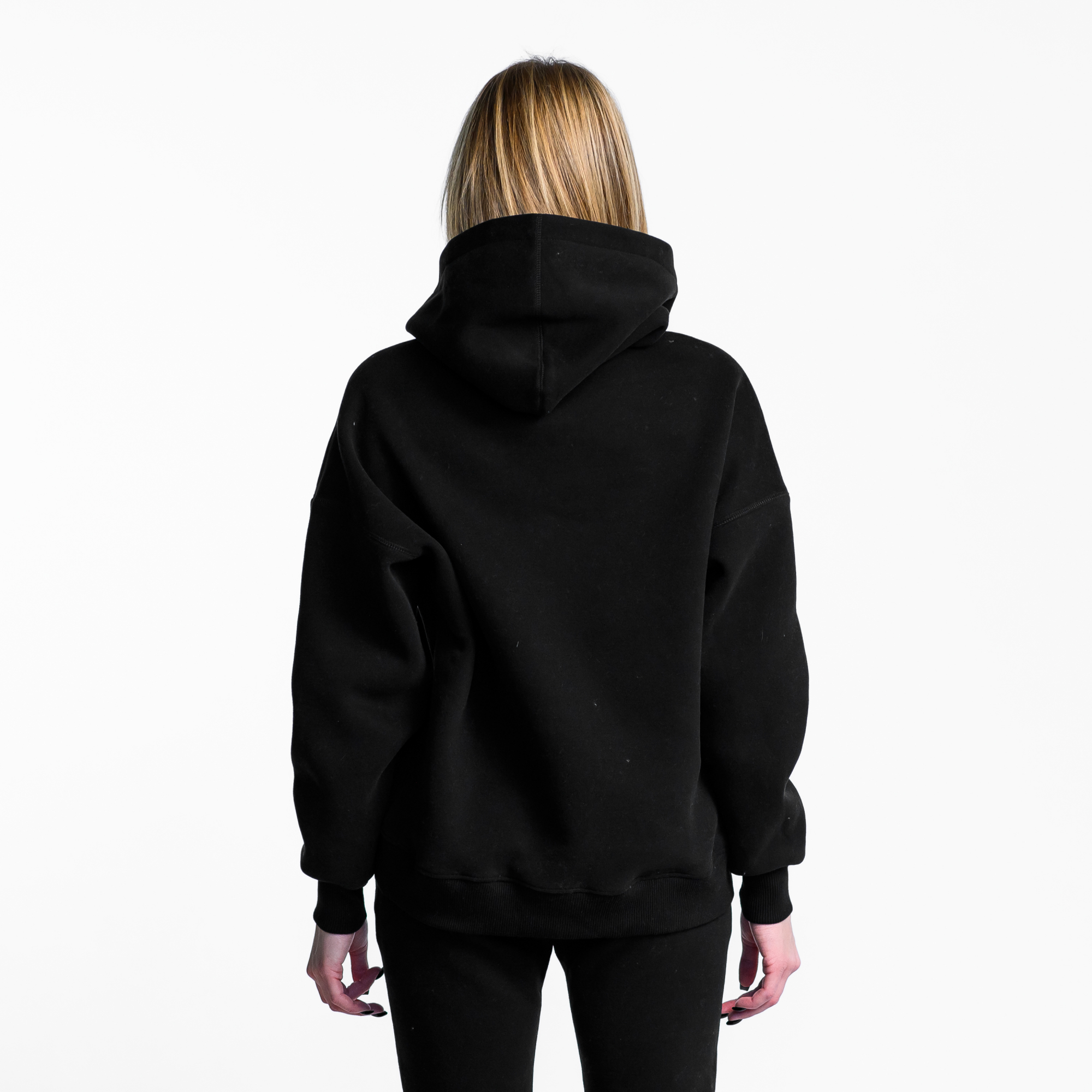 Утеплённое худи Simple Velur