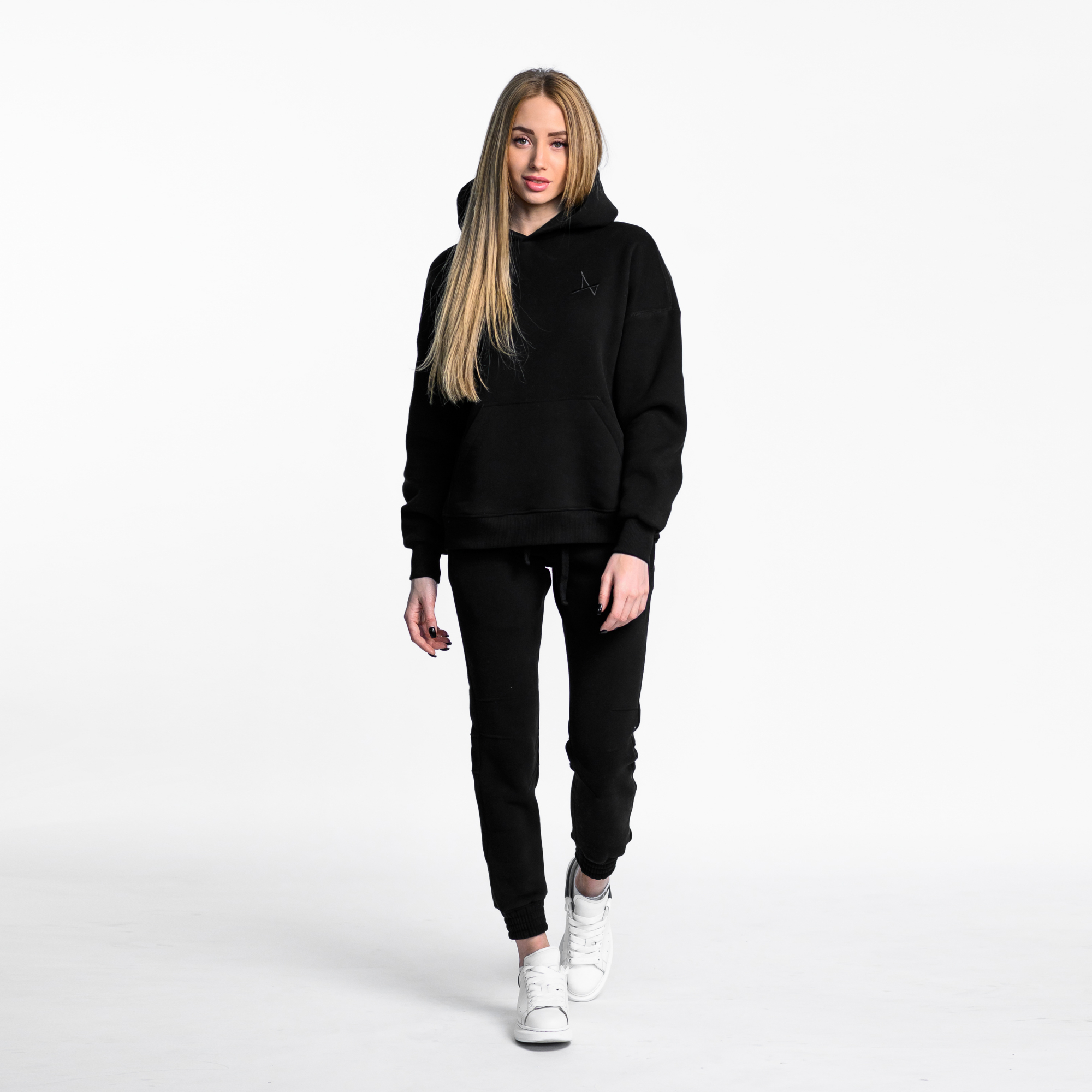 Утеплённое худи Simple Velur