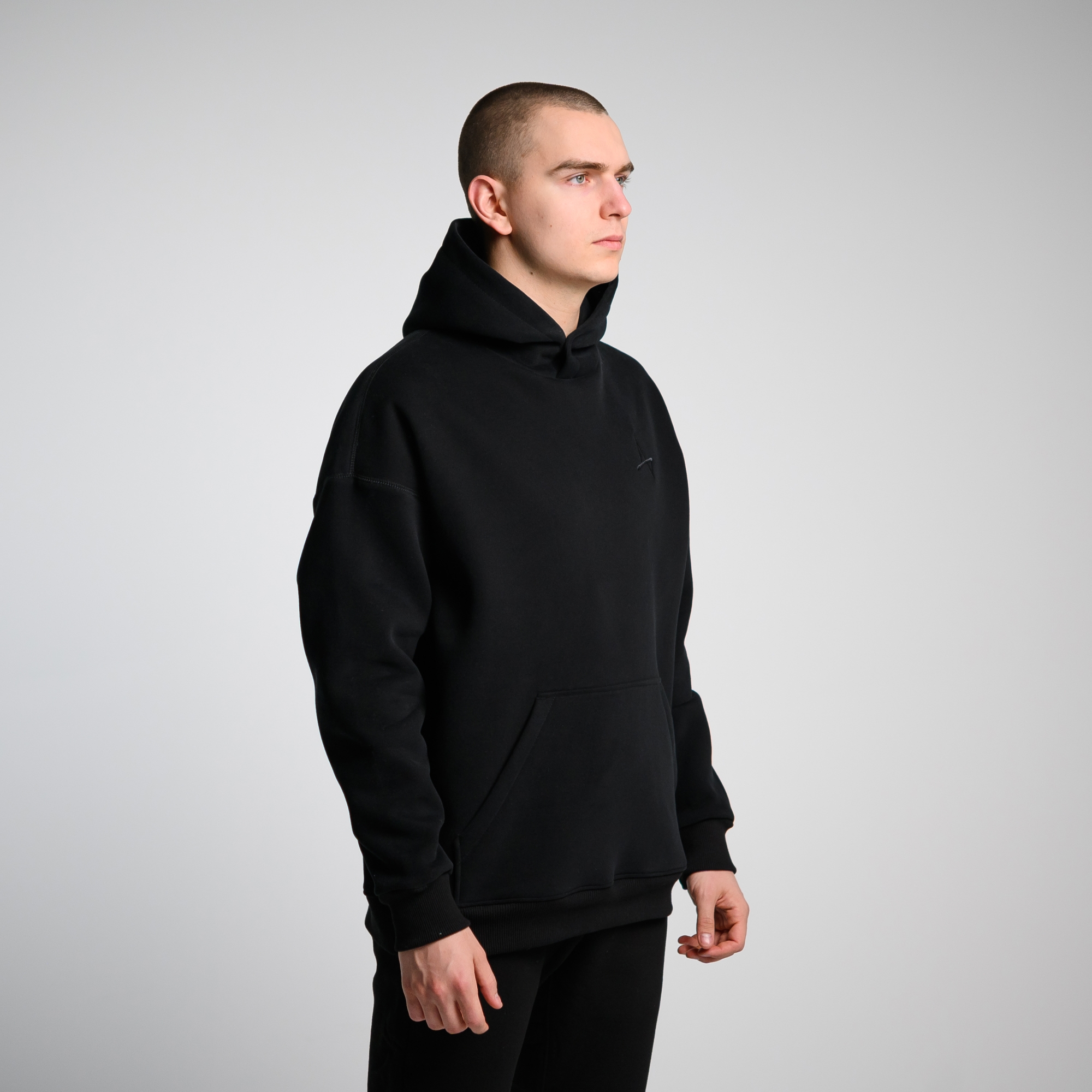 Утеплённое худи Simple Velur