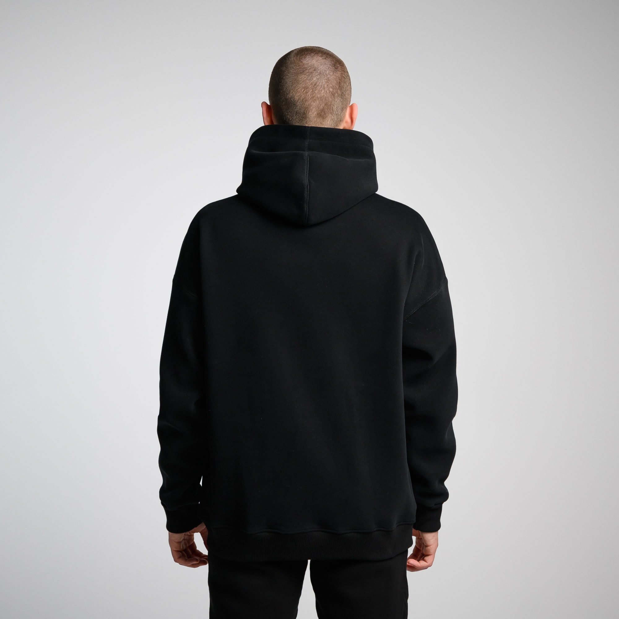 Утеплённое худи Simple Velur