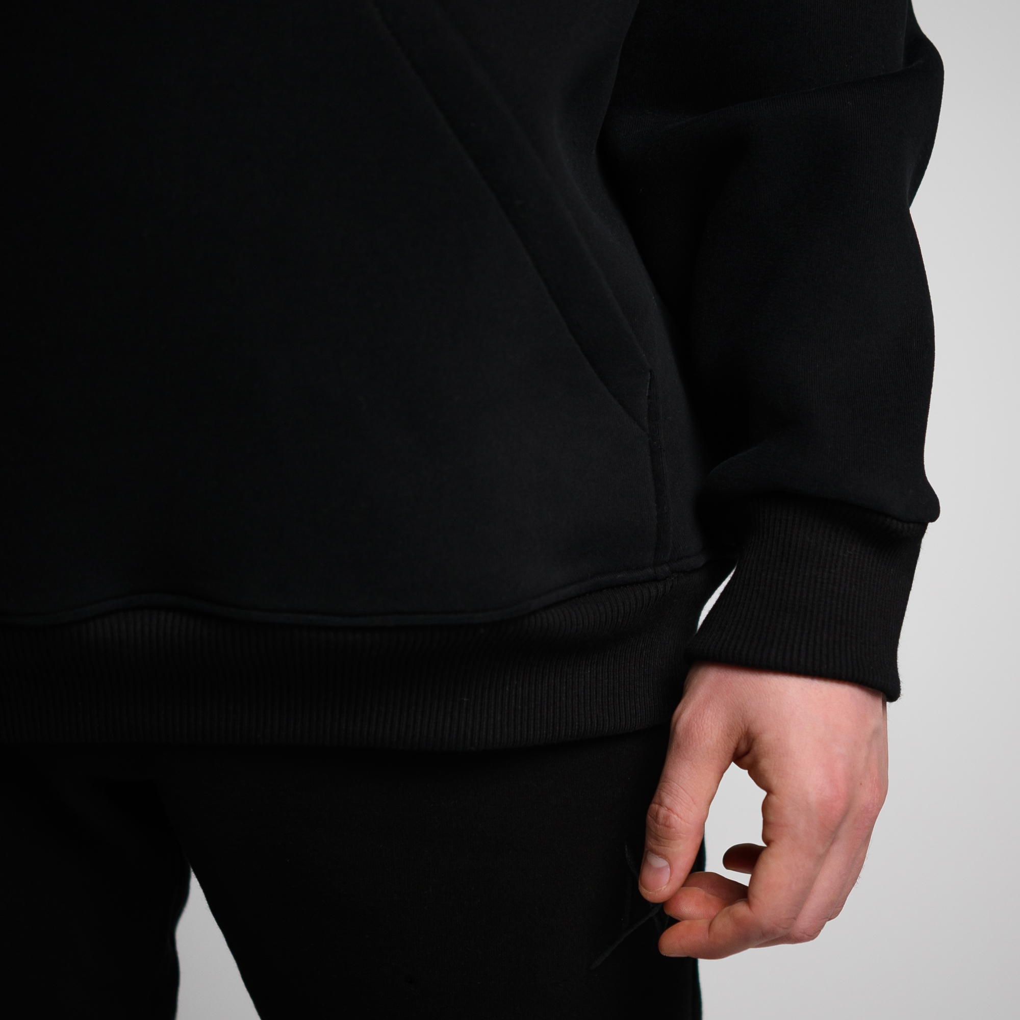 Утеплённое худи Simple Velur