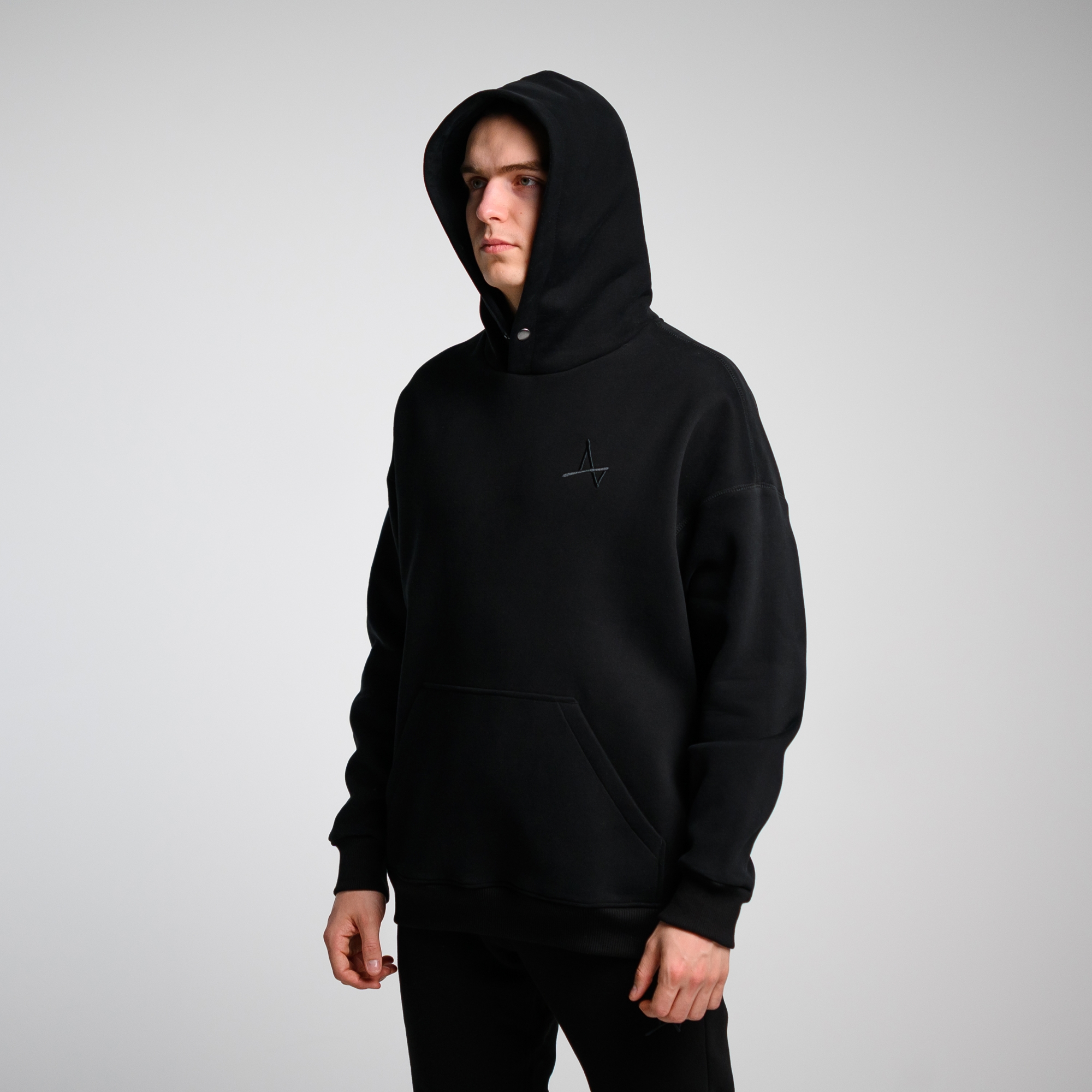 Утеплённое худи Simple Velur