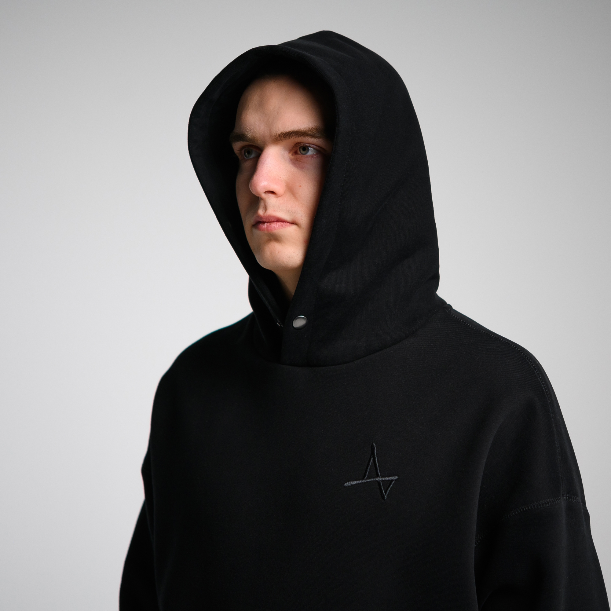 Утеплённое худи Simple Velur