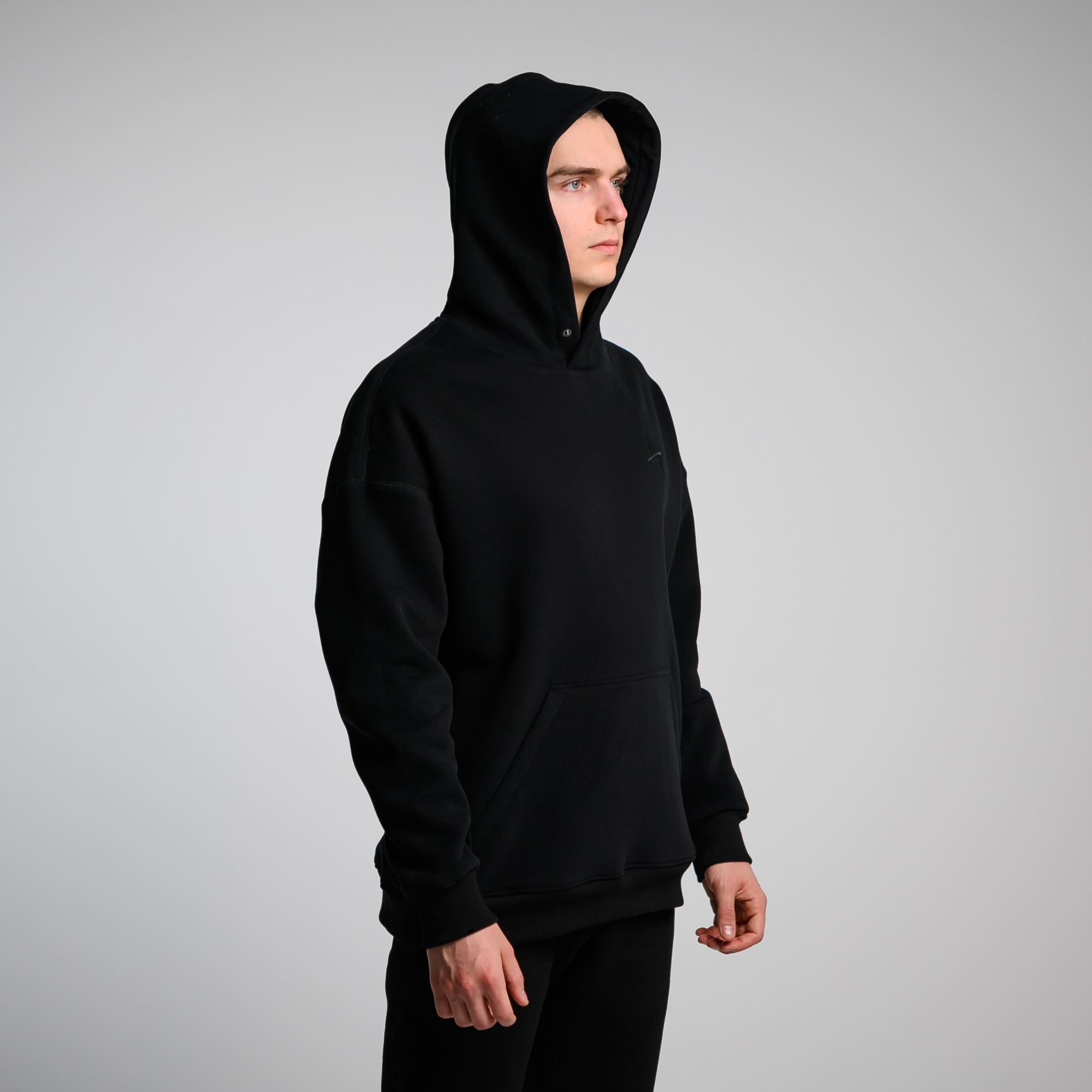 Утеплённое худи Simple Velur