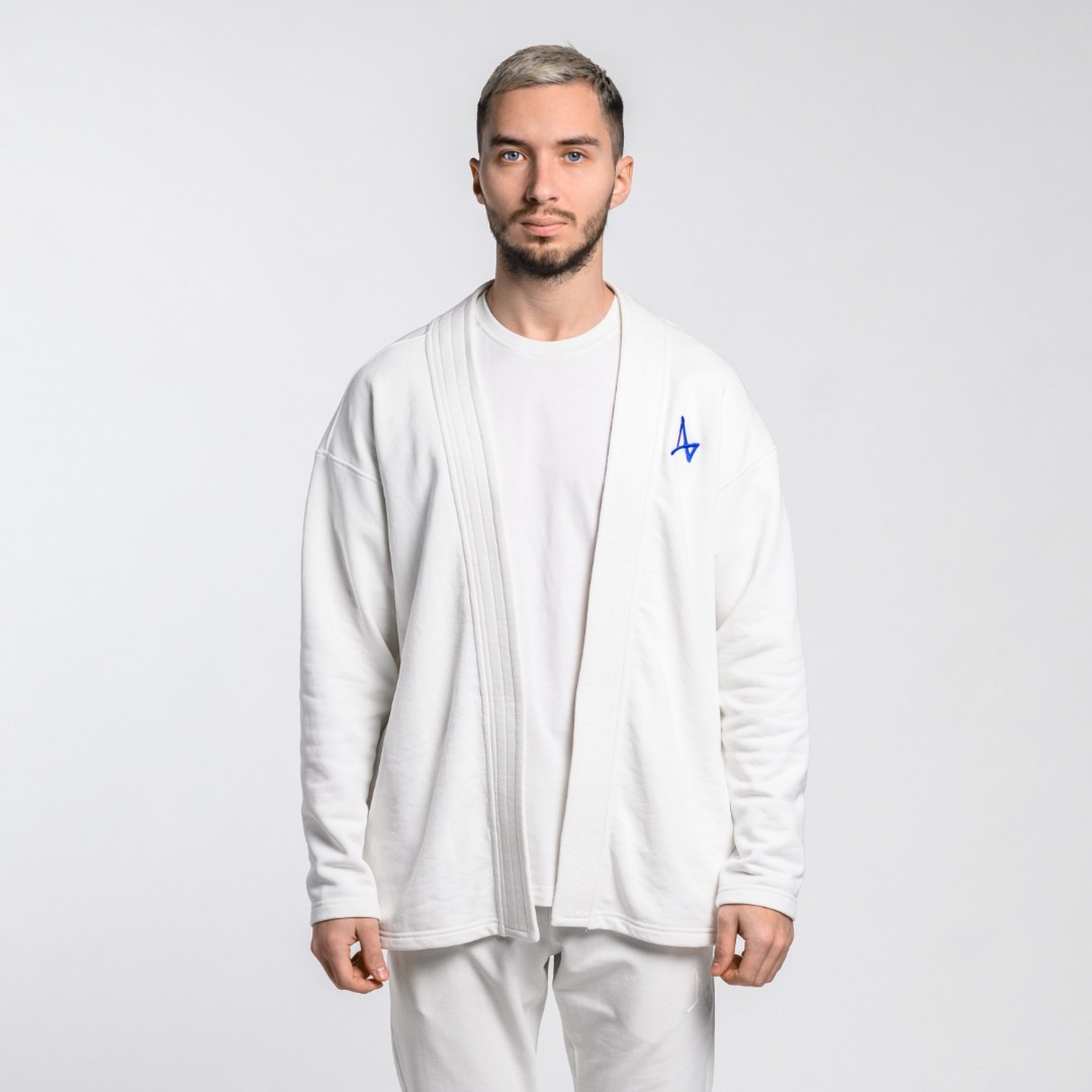 Толстовка-кимоно с птичкой