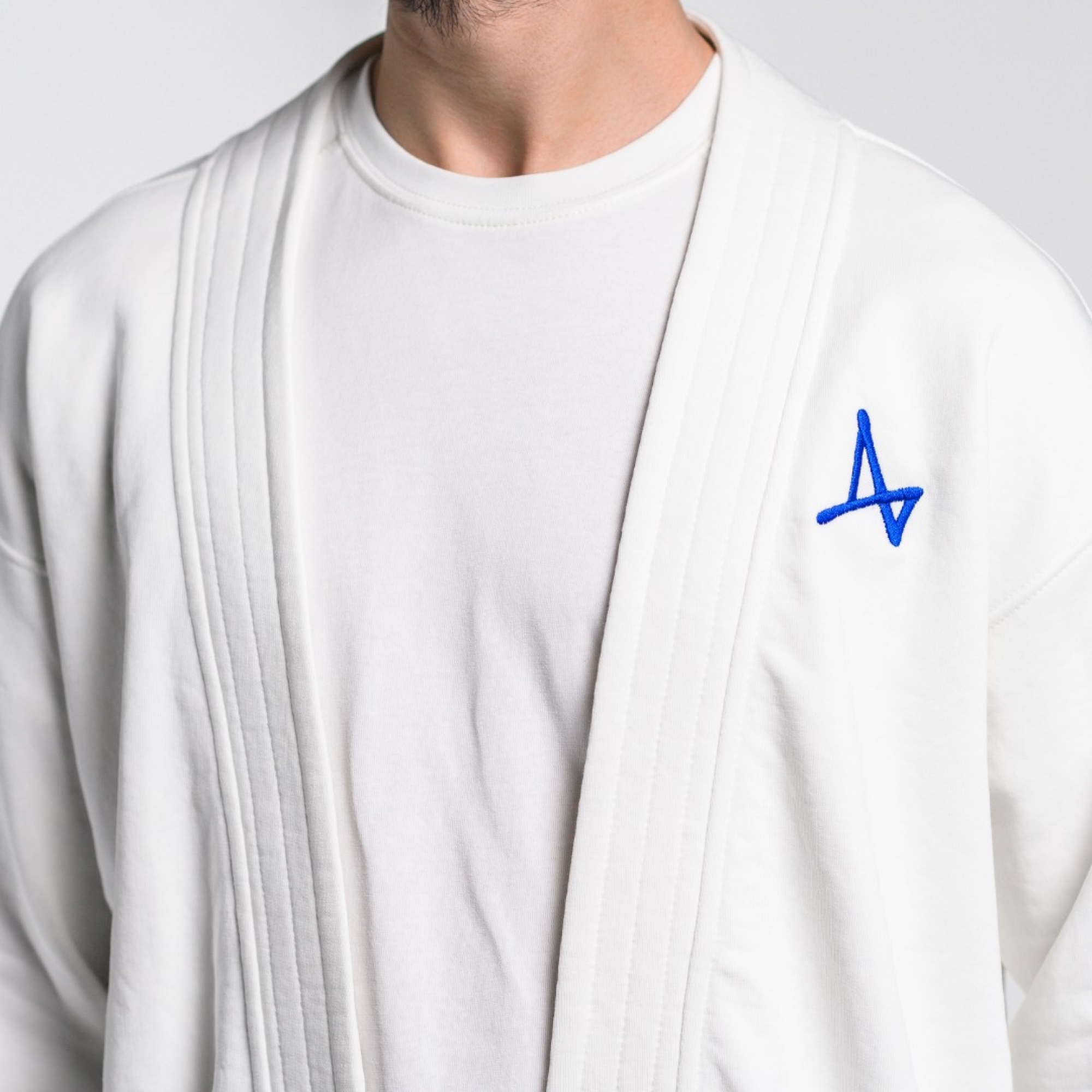 Толстовка-кимоно с птичкой