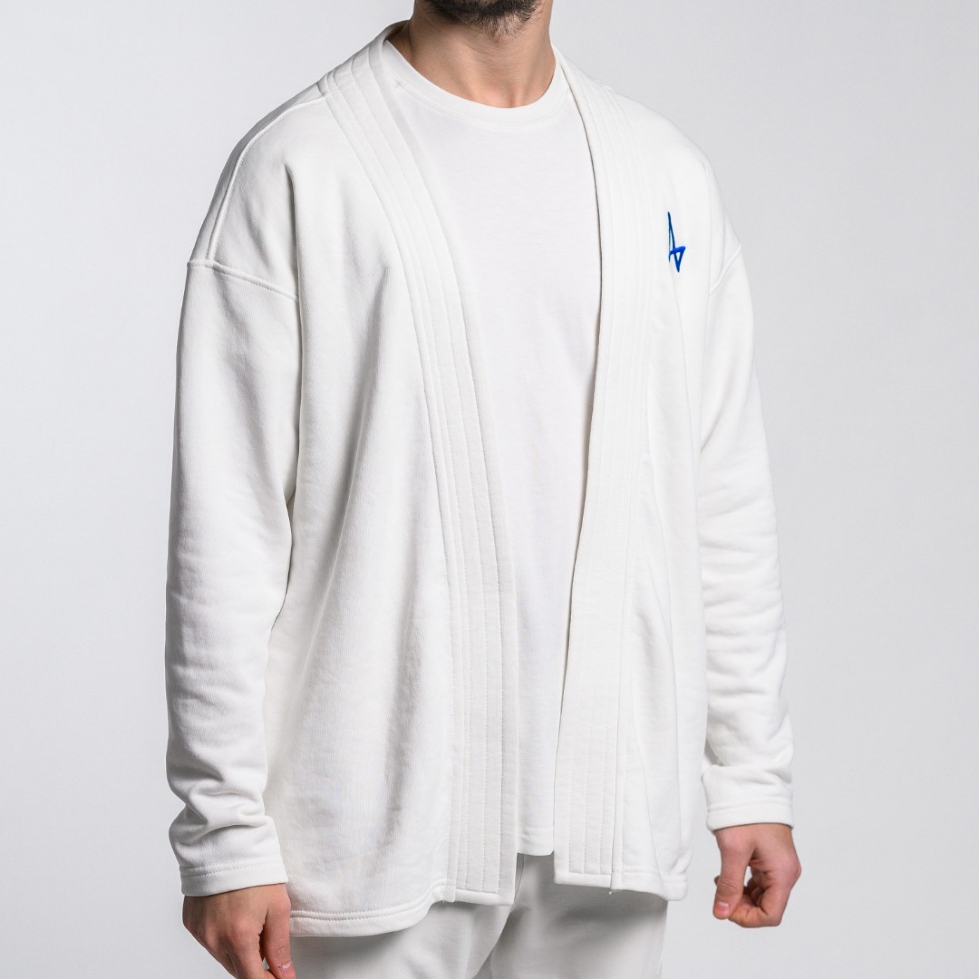 Толстовка-кимоно с птичкой