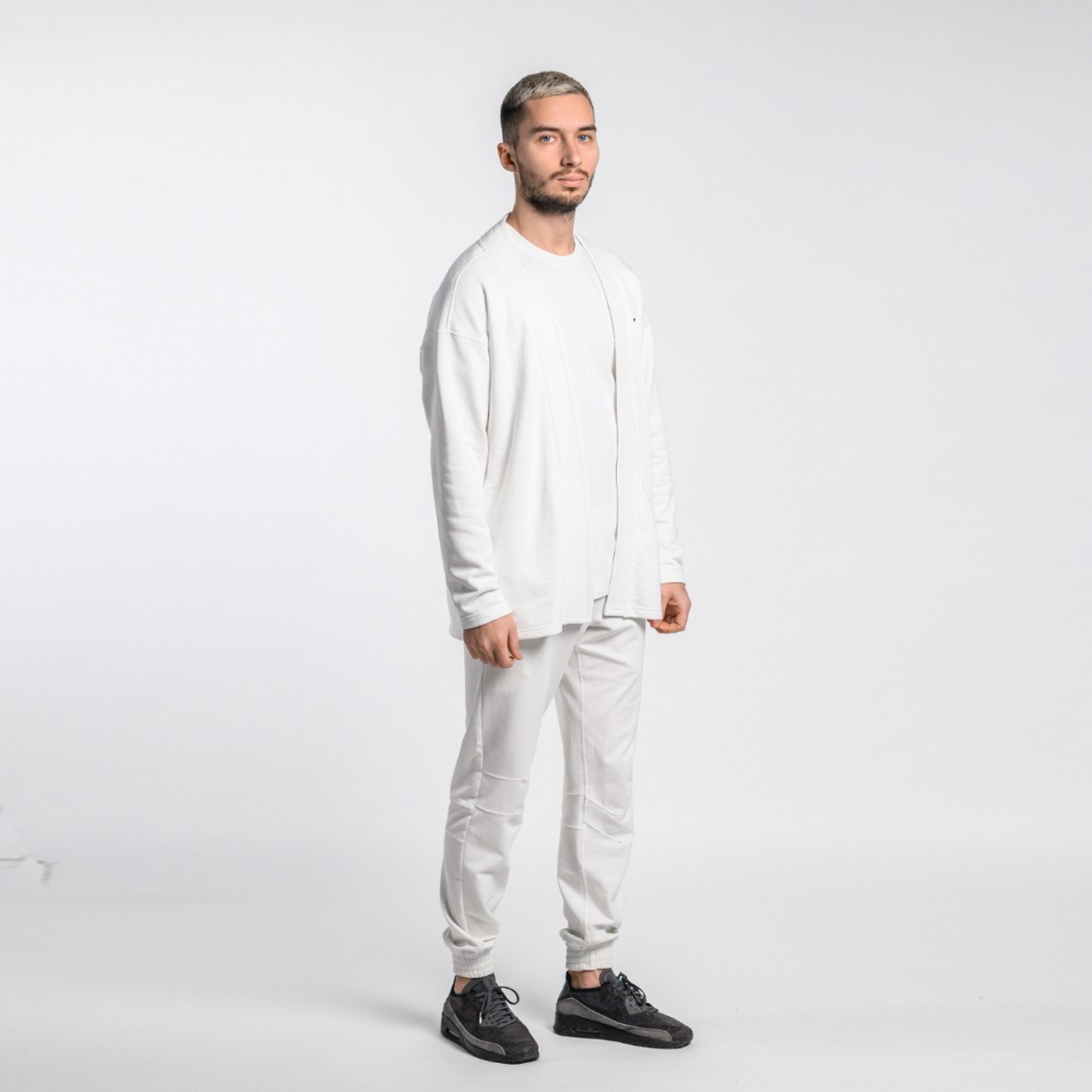 Толстовка-кимоно с птичкой