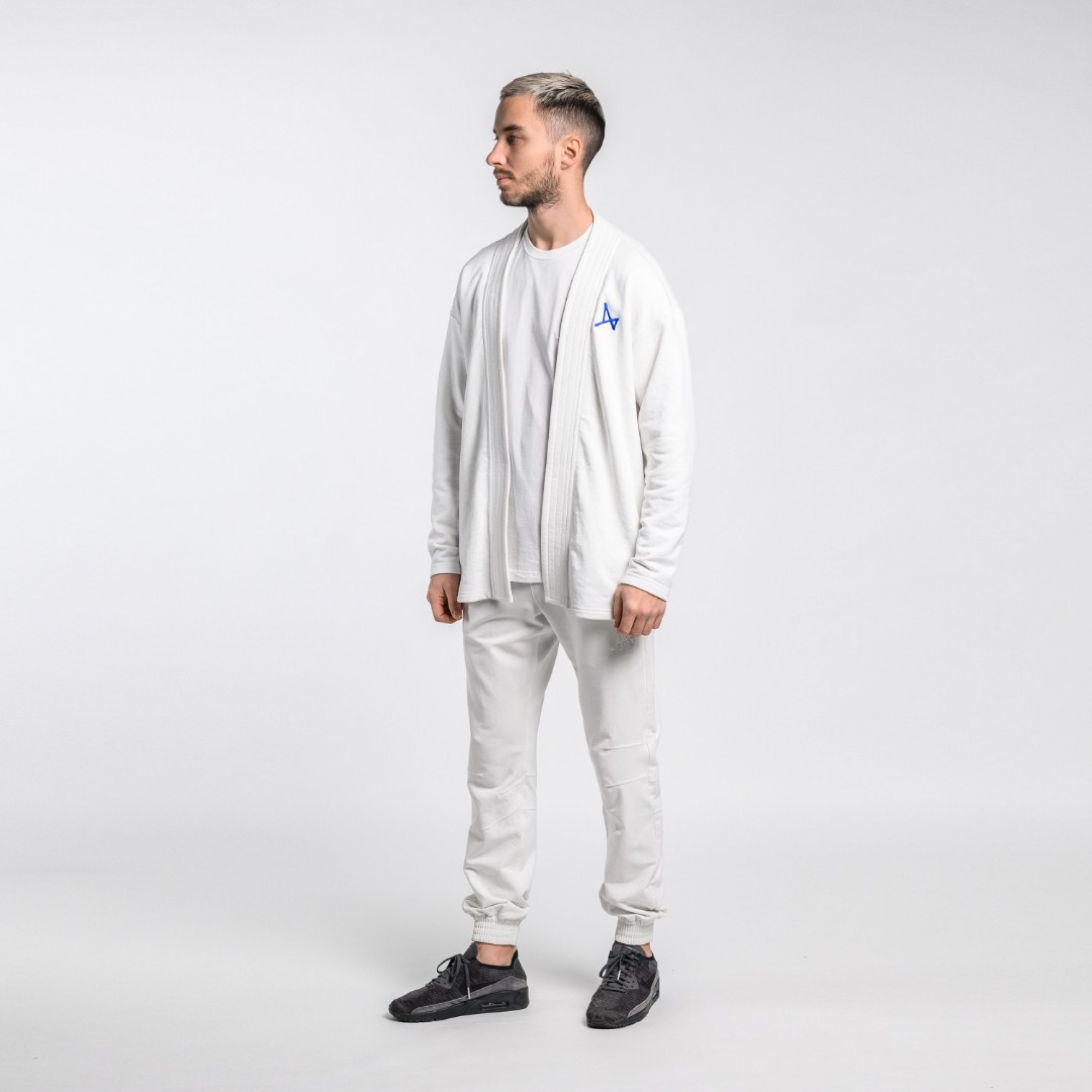 Толстовка-кимоно с птичкой