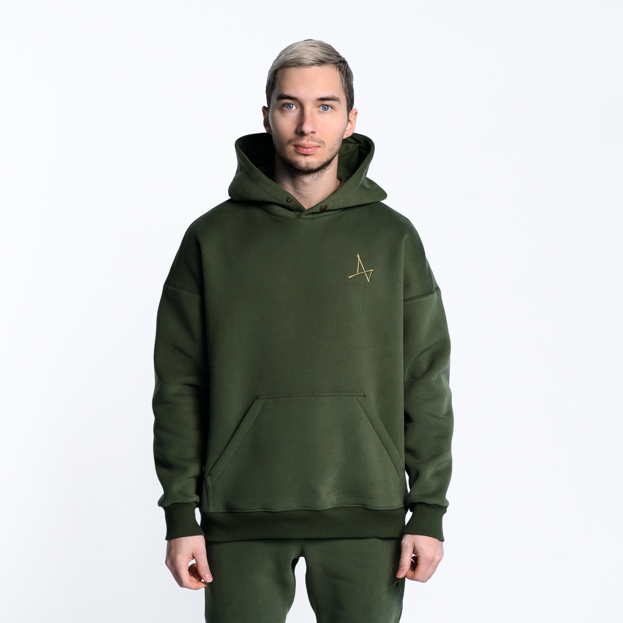 Утепленное худи Simple Velur