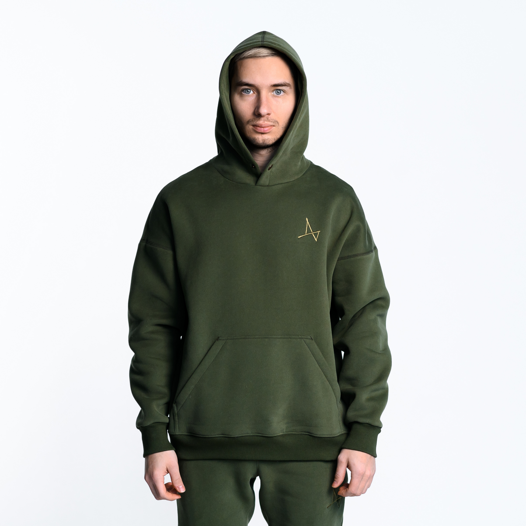 Утепленное худи Simple Velur