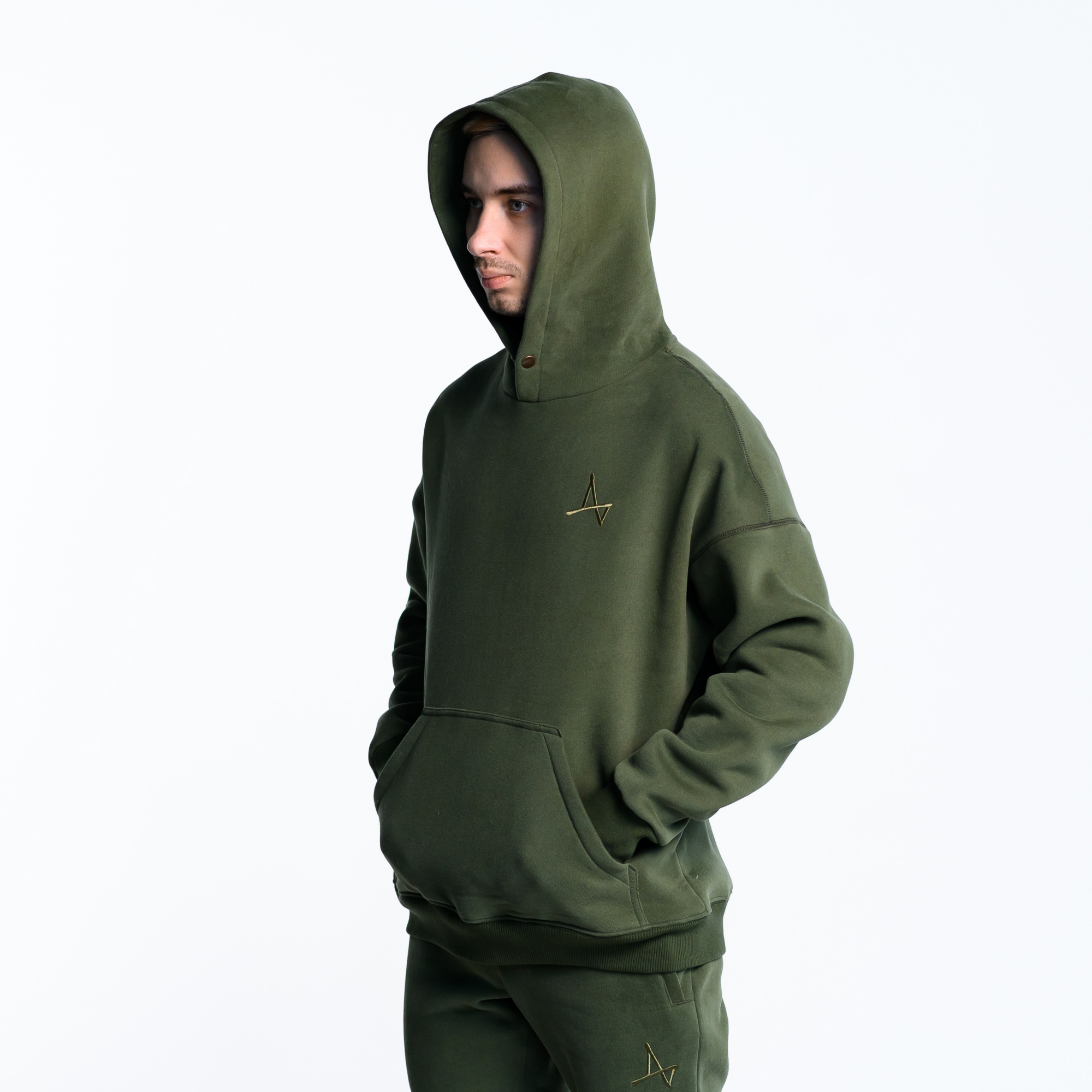 Утепленное худи Simple Velur