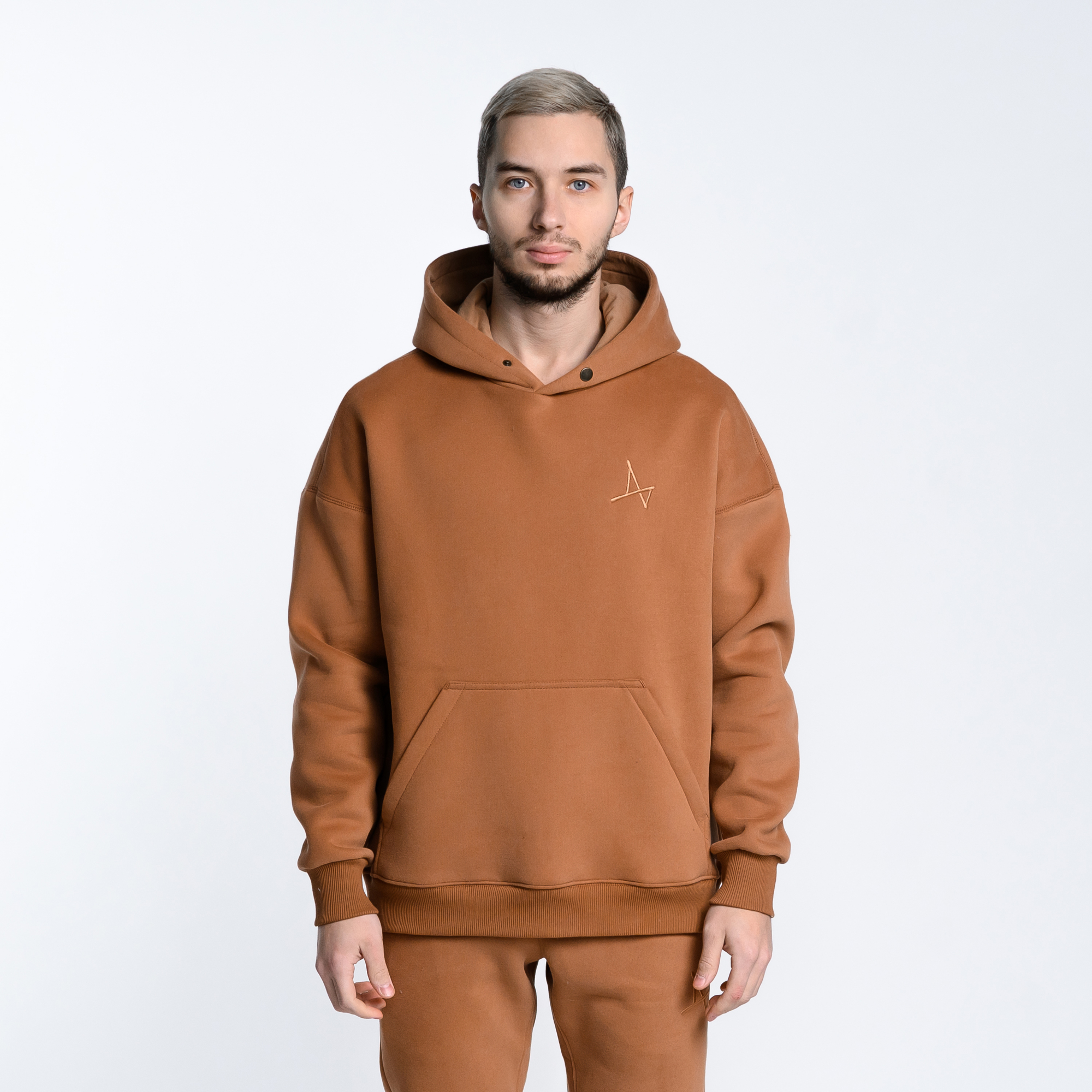 Худи Simple с кнопкой