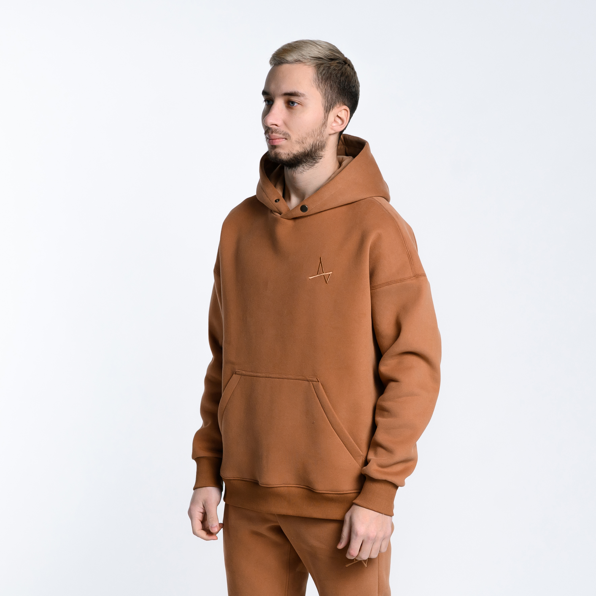 Худи Simple с кнопкой