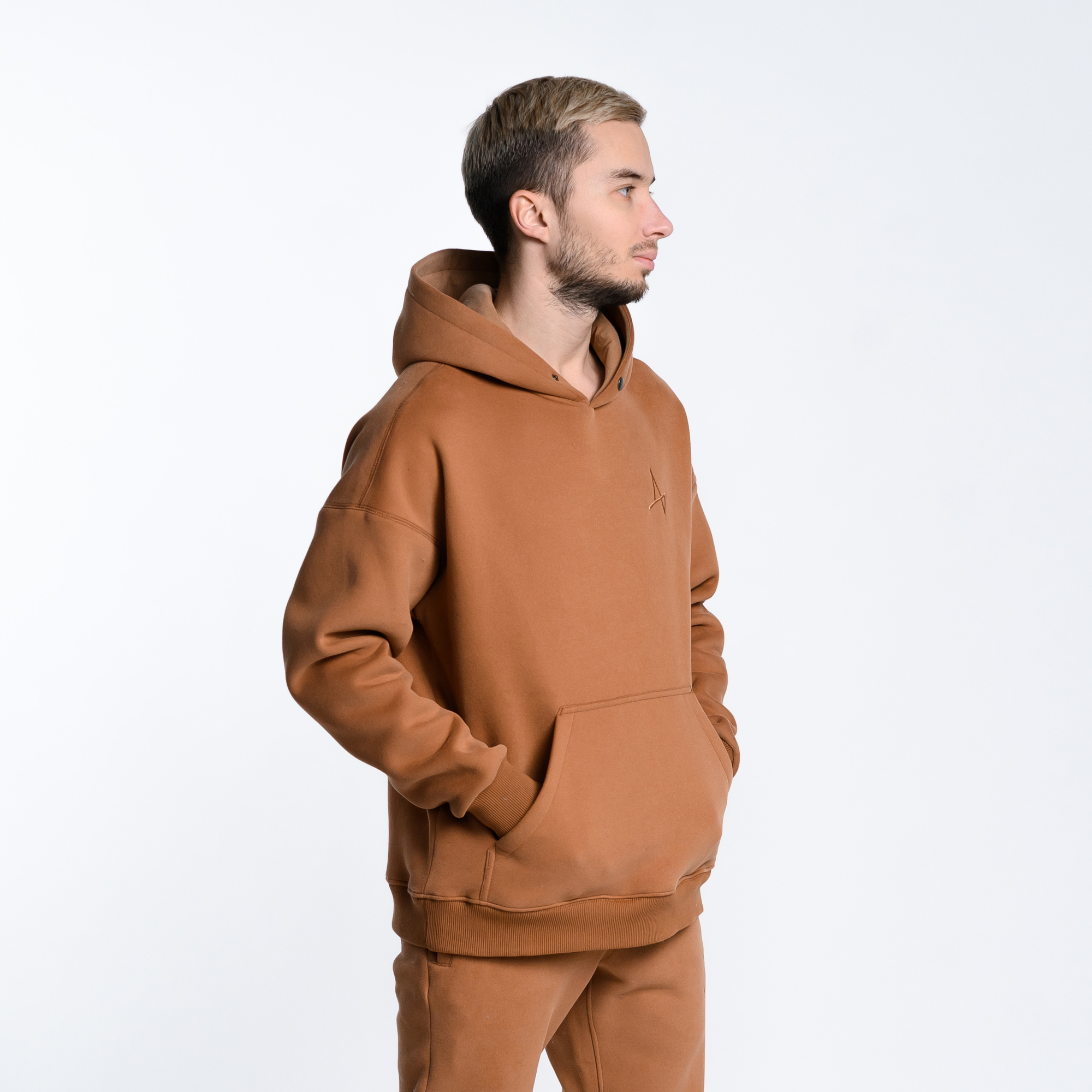 Худи Simple с кнопкой