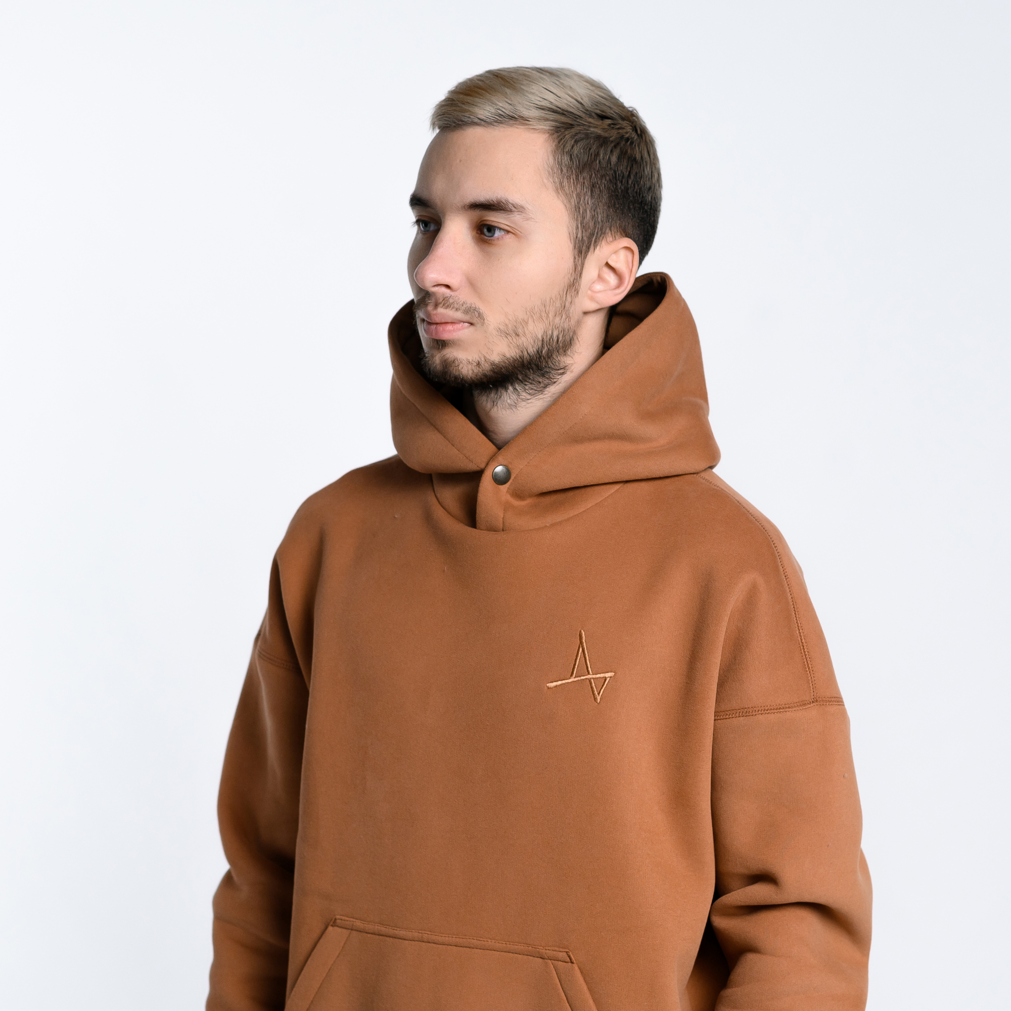 Худи Simple с кнопкой