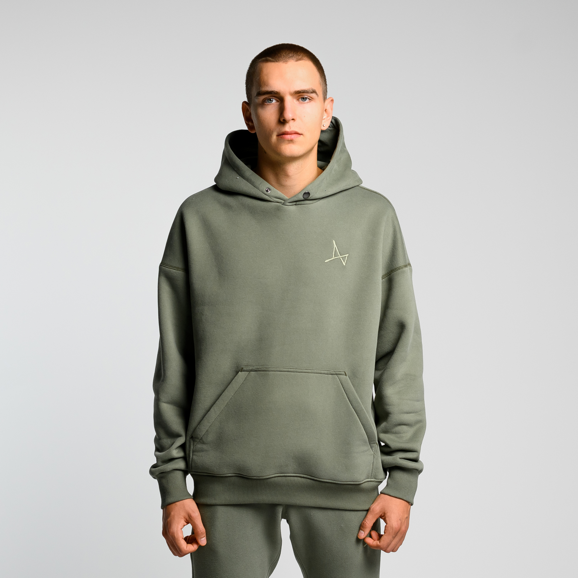 Утеплённое худи Simple Velur (Hoodie114) — Indiwd
