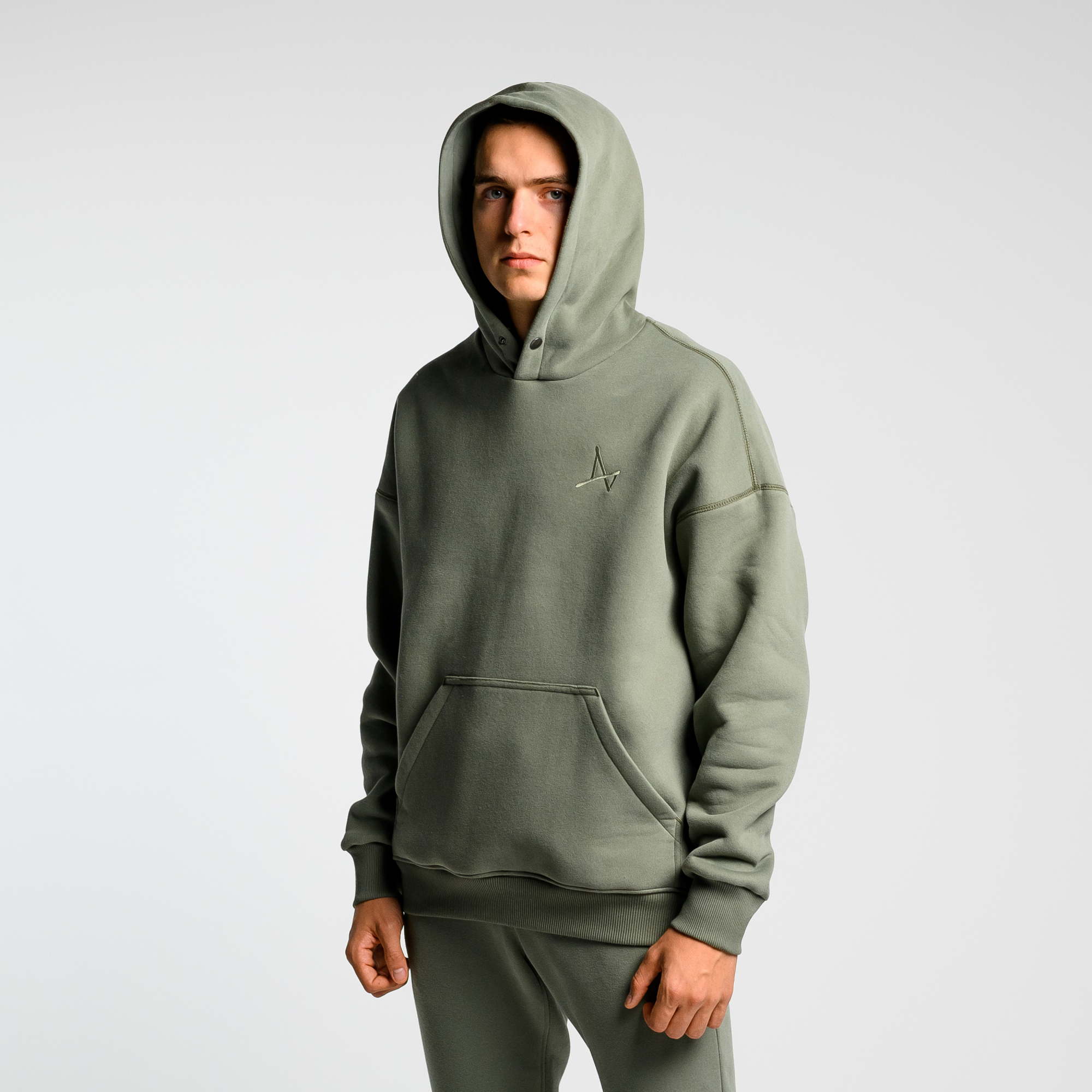 Утеплённое худи Simple Velur (Hoodie114) — Indiwd