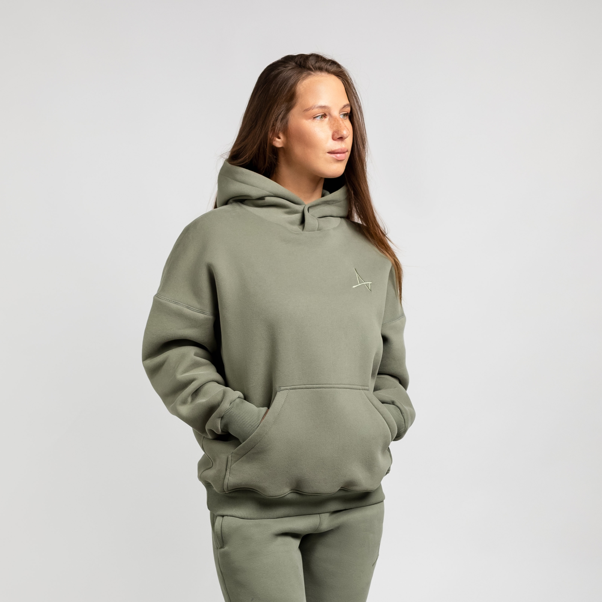 Утеплённое худи Simple Velur (Hoodie114) — Indiwd