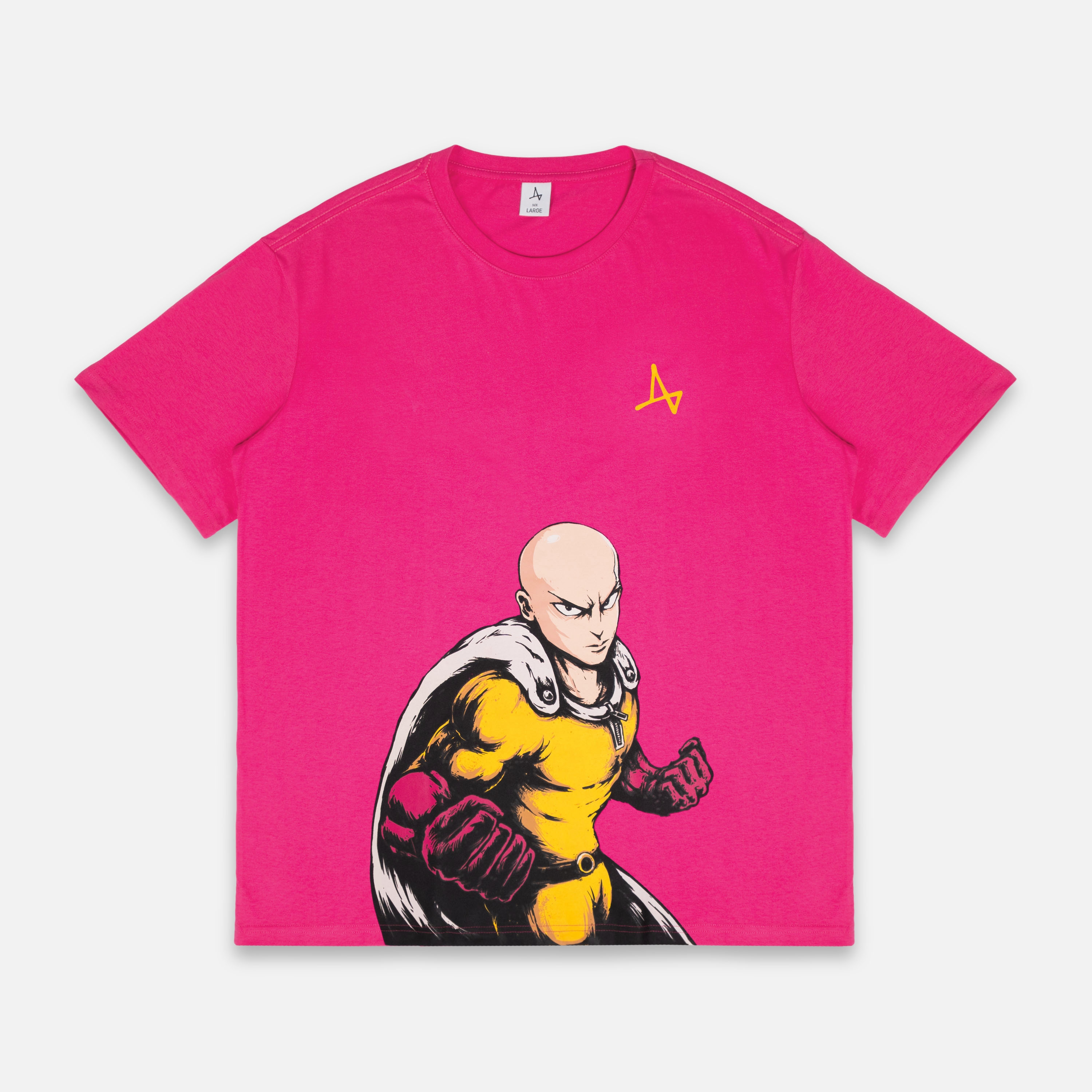 

Футболка One Punch-Man, Розовый