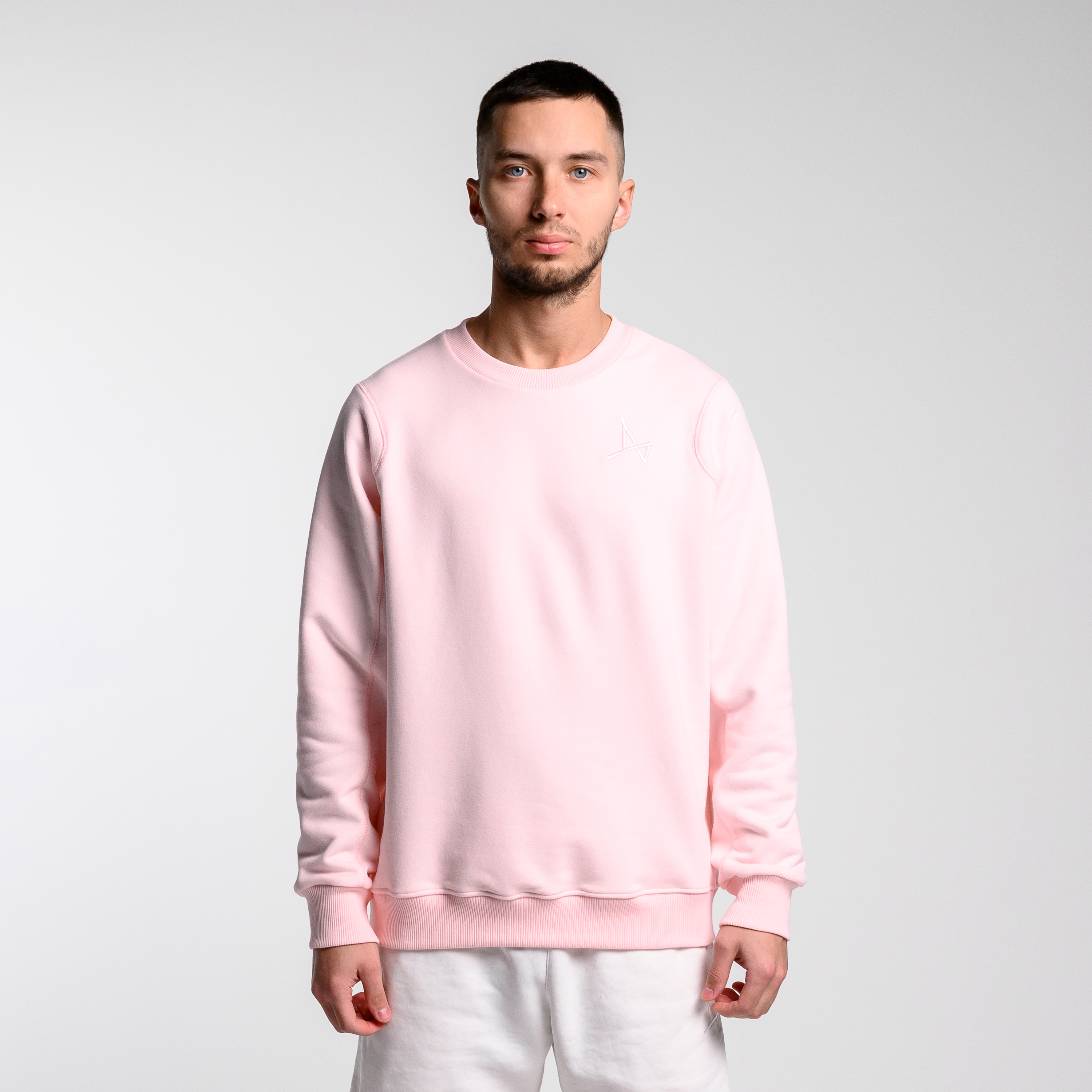 

Свитшот Simple Velur, Розовый