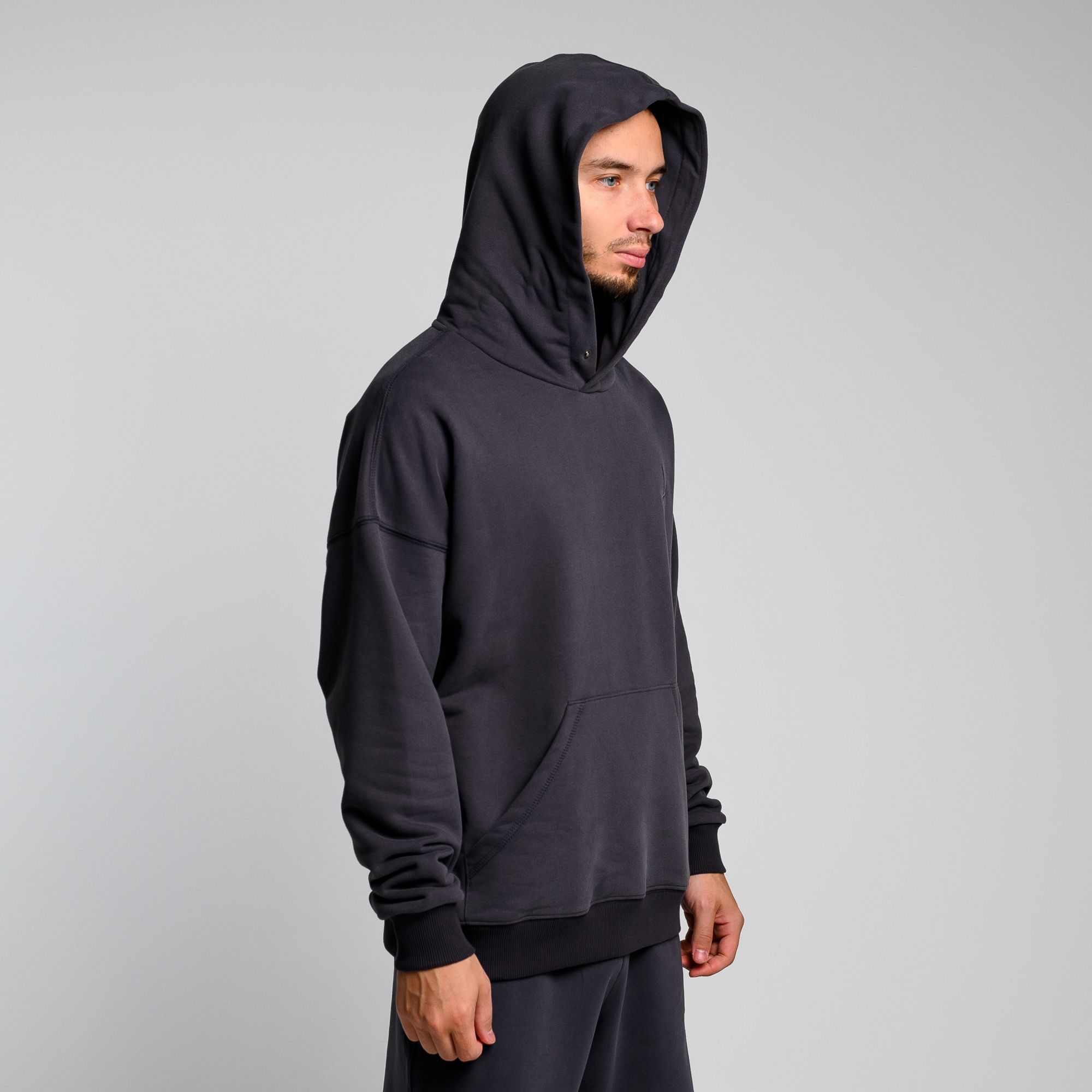 Hoodie Simple Velur