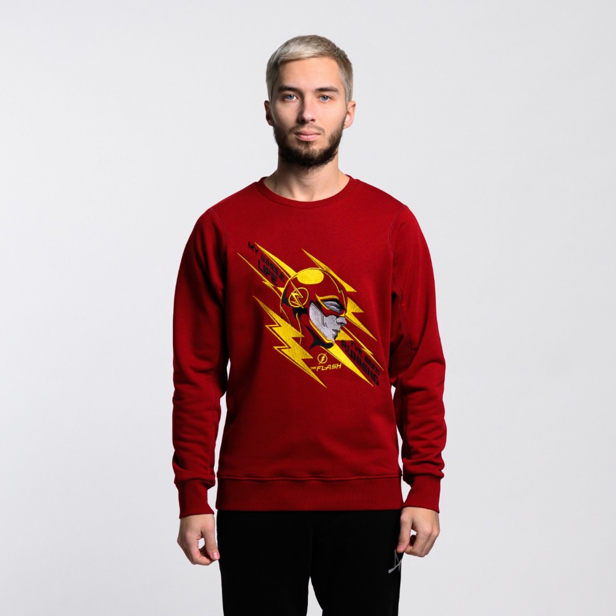 Свитшот The Flash (вышивка)
