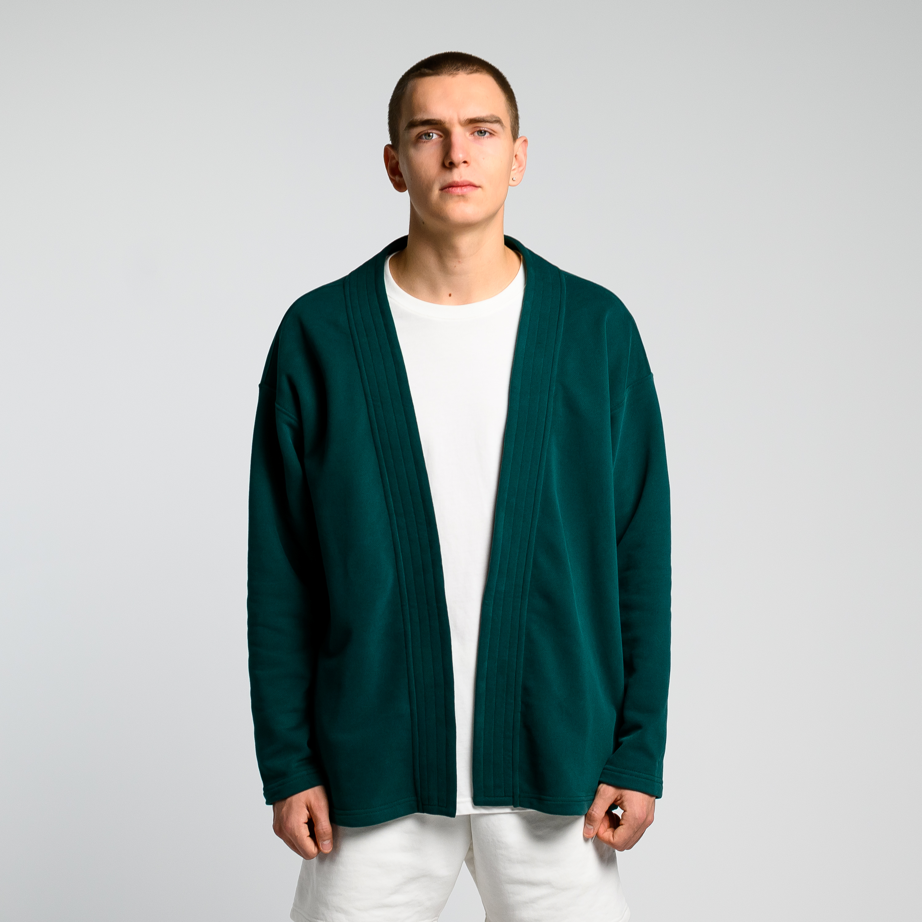 

Толстовка-кимоно Simple Velur, Ель