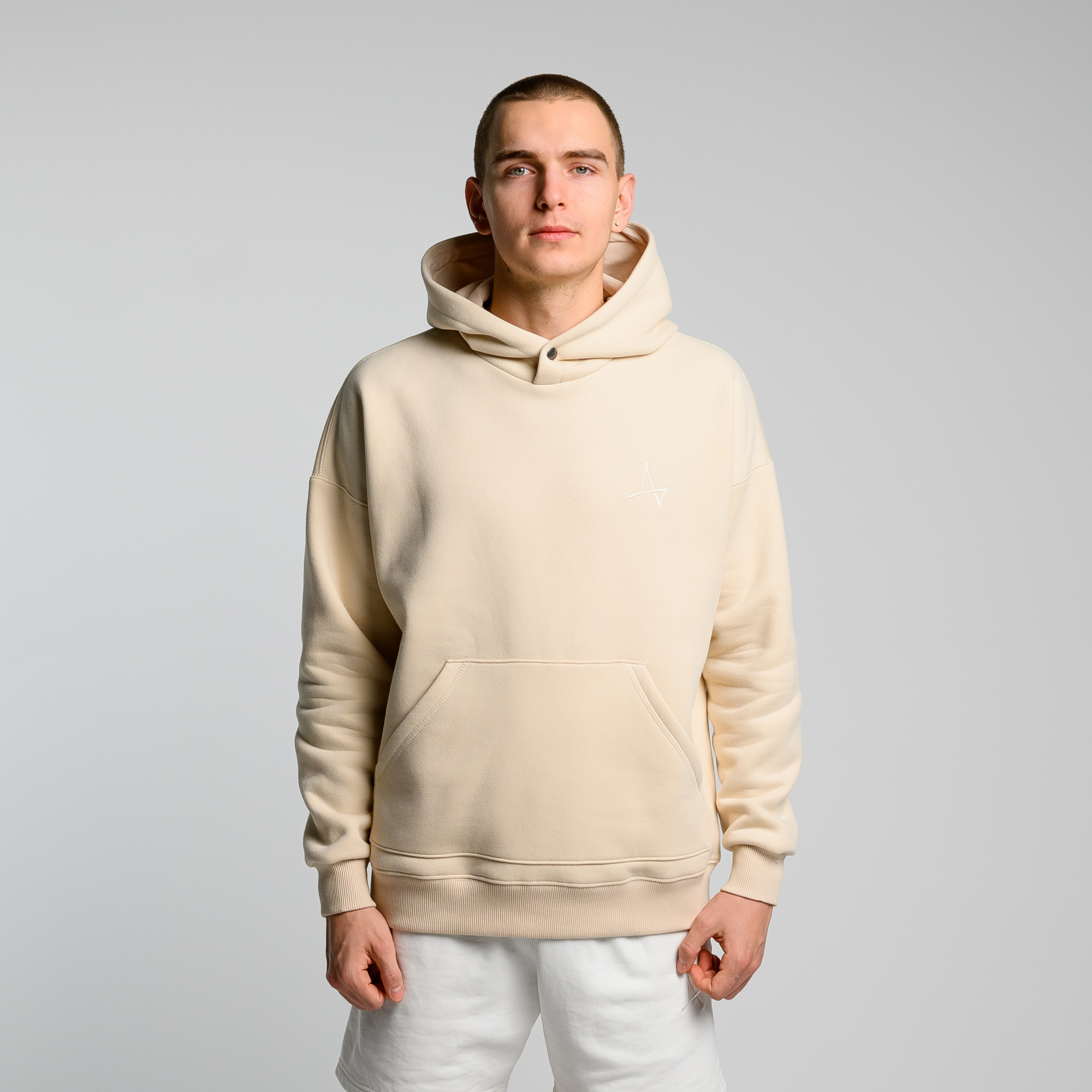 Утеплённое худи Simple Velur