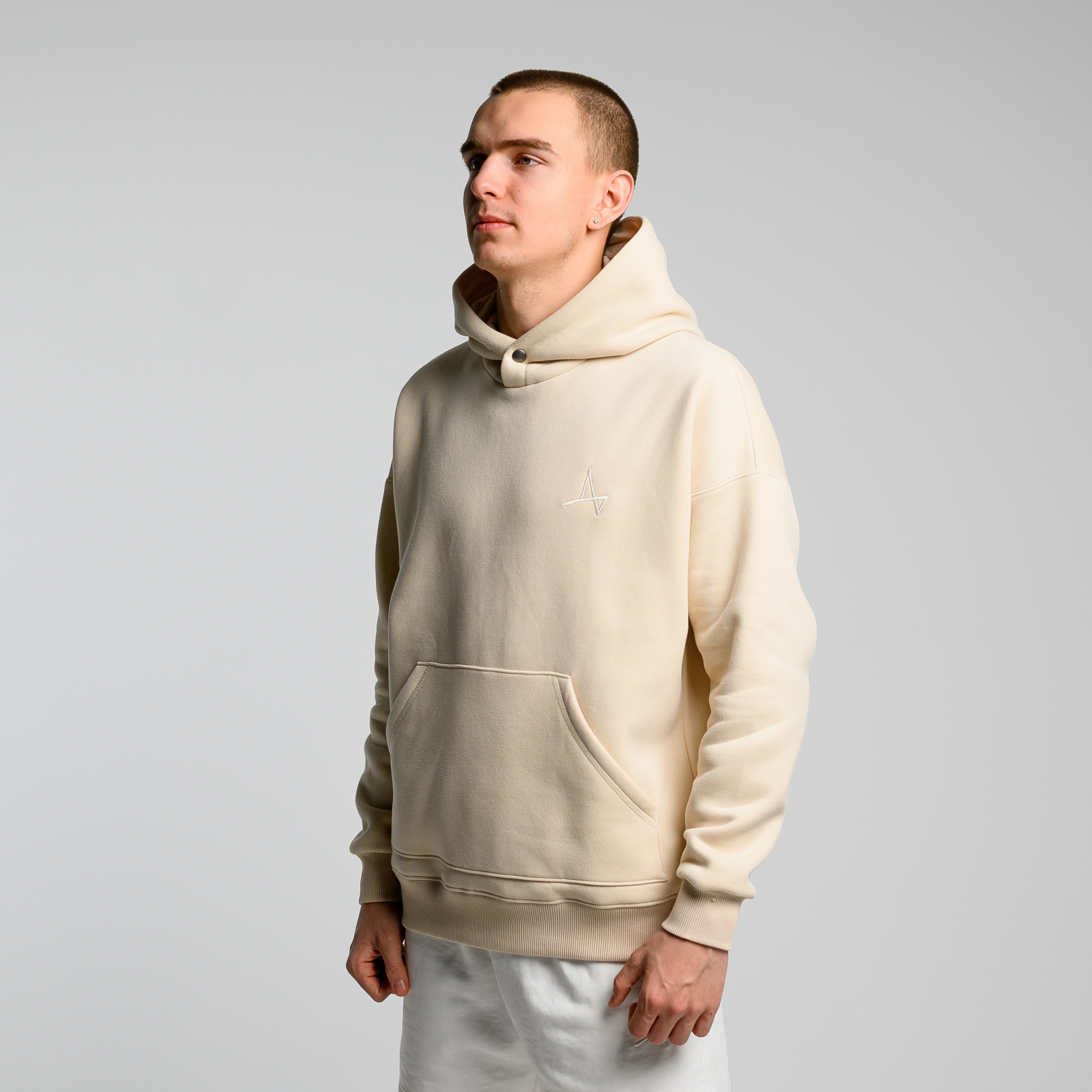 Утеплённое худи Simple Velur