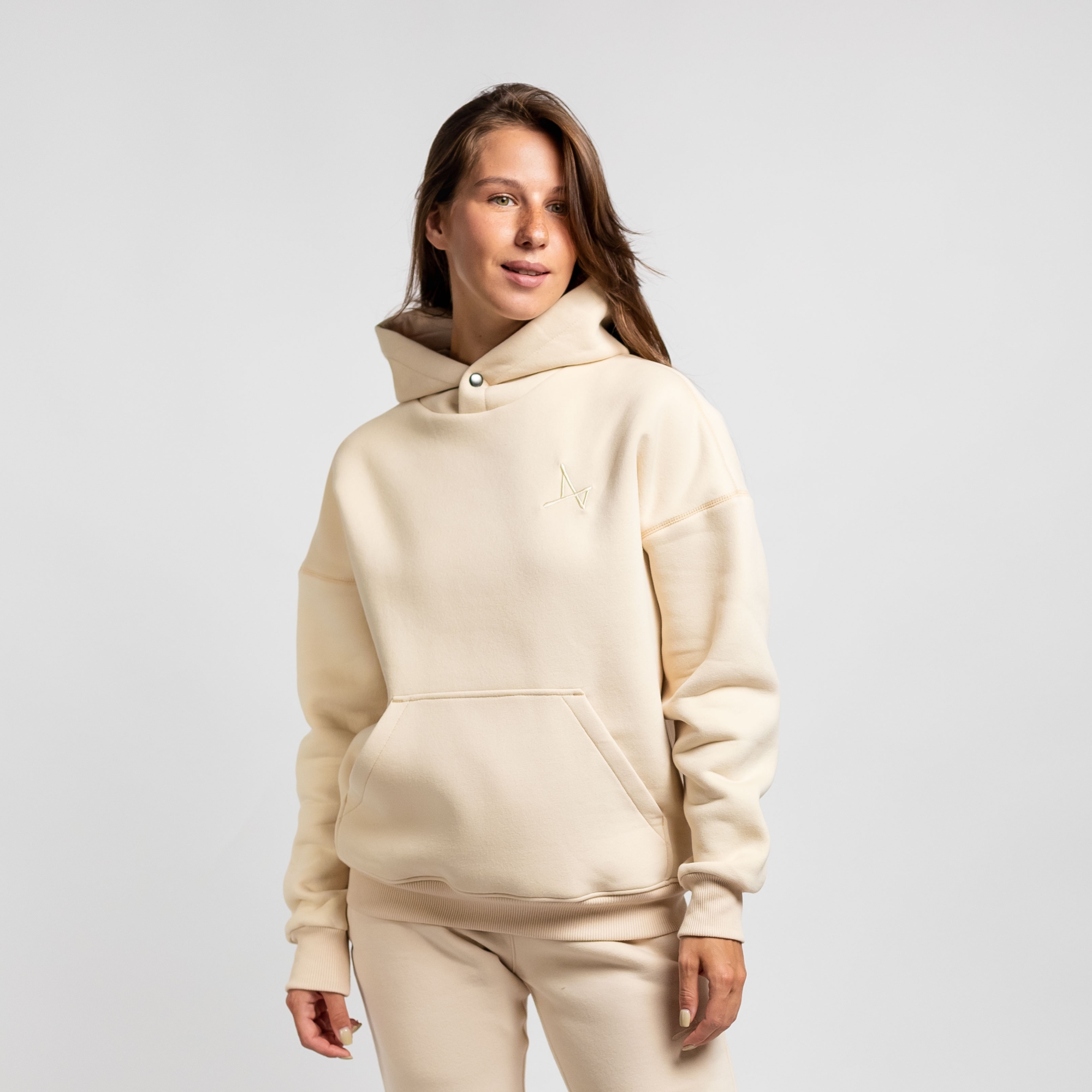 Утеплённое худи Simple Velur