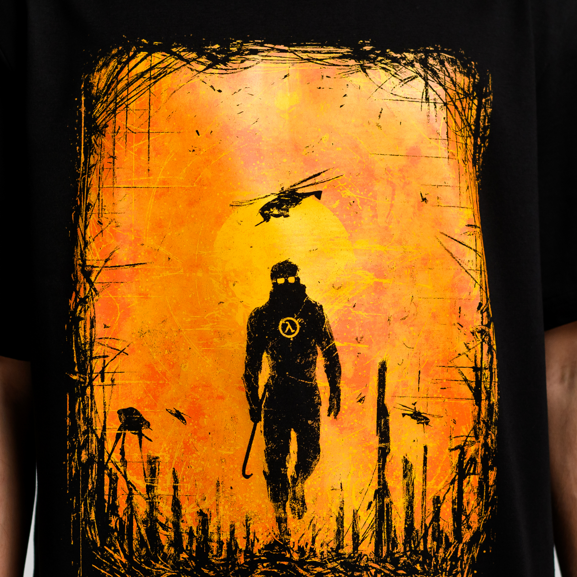 T-Shirt Oversize Half-Life