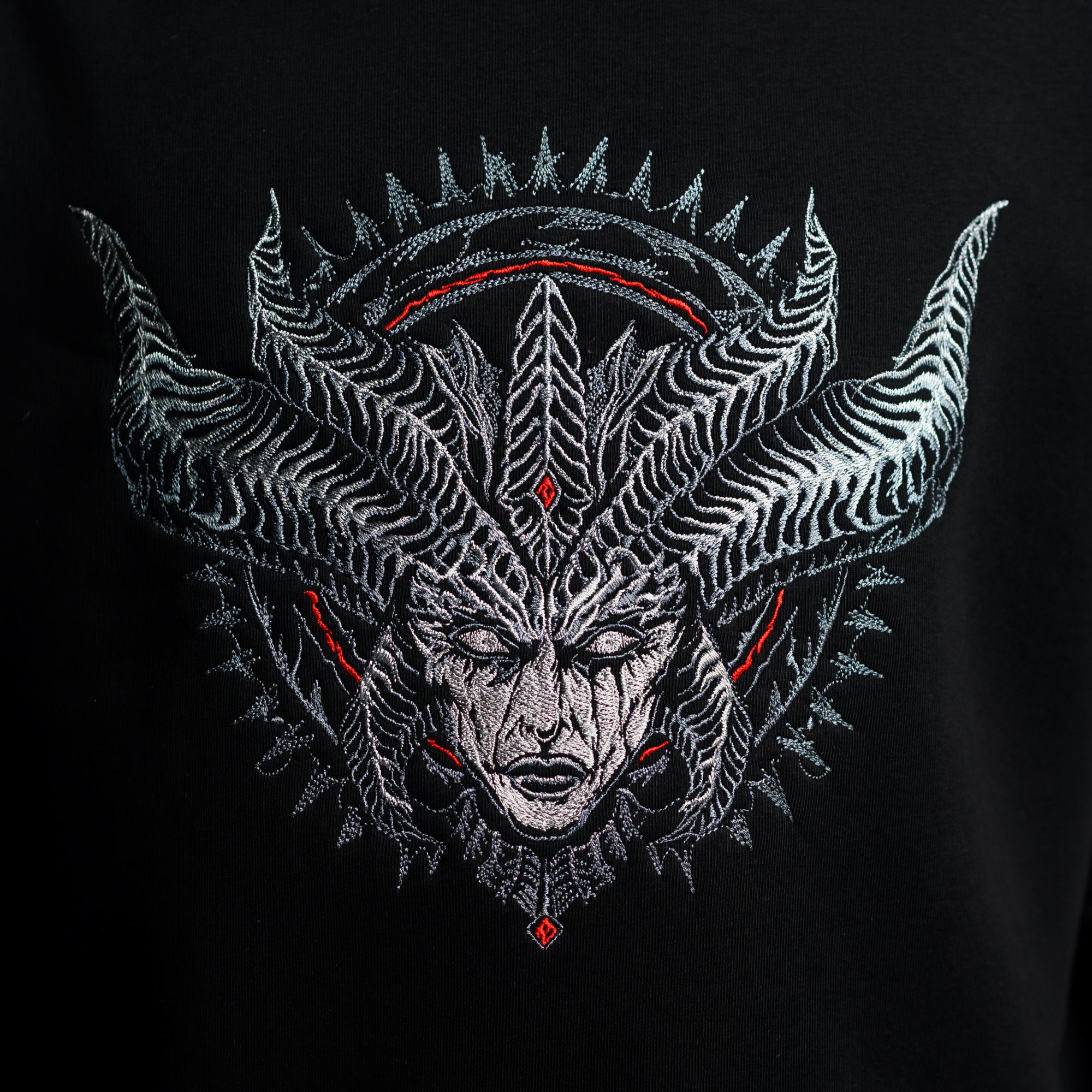 Утепленное худи с кнопкой Lilith