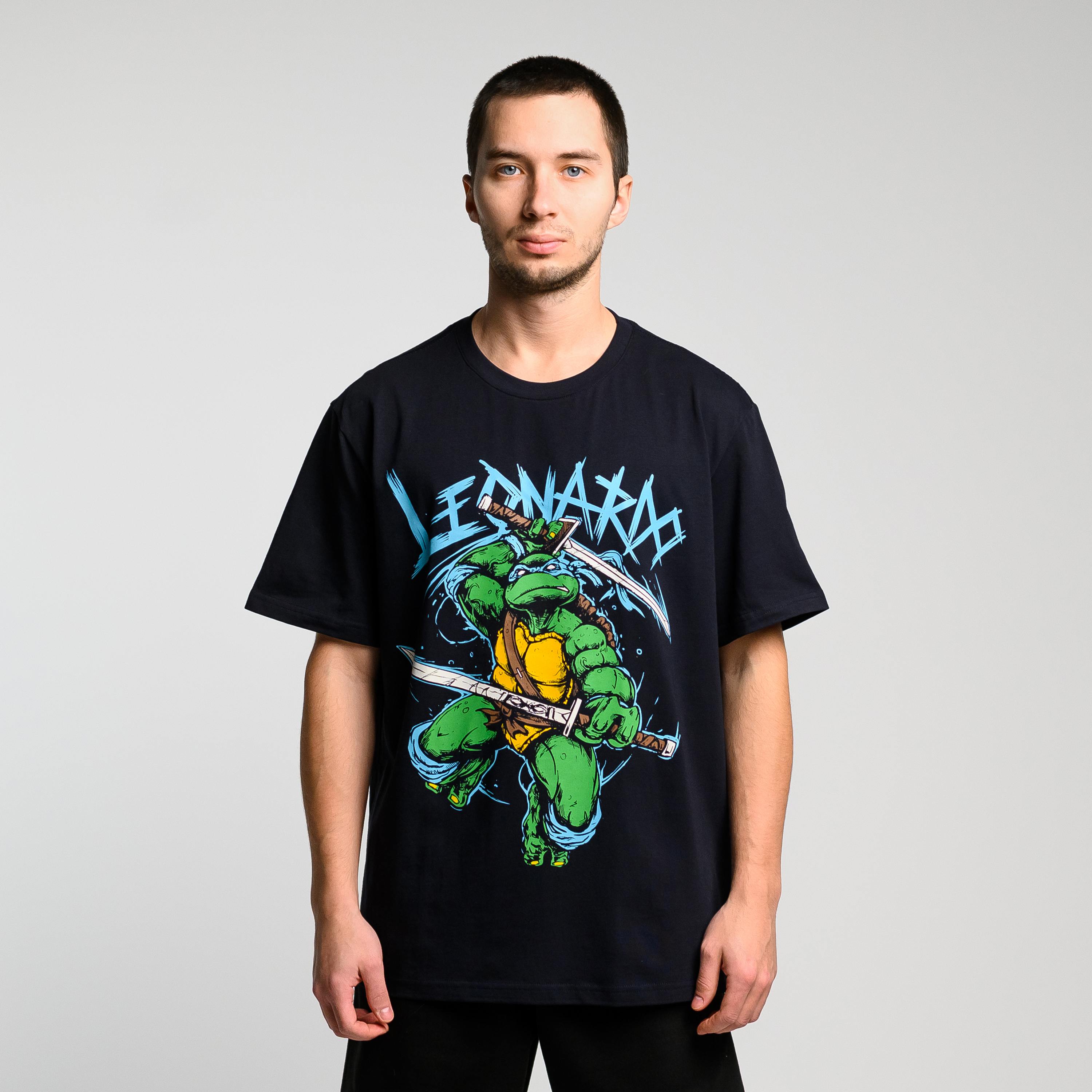 

Футболка Oversize Leonardo, Темно-синий