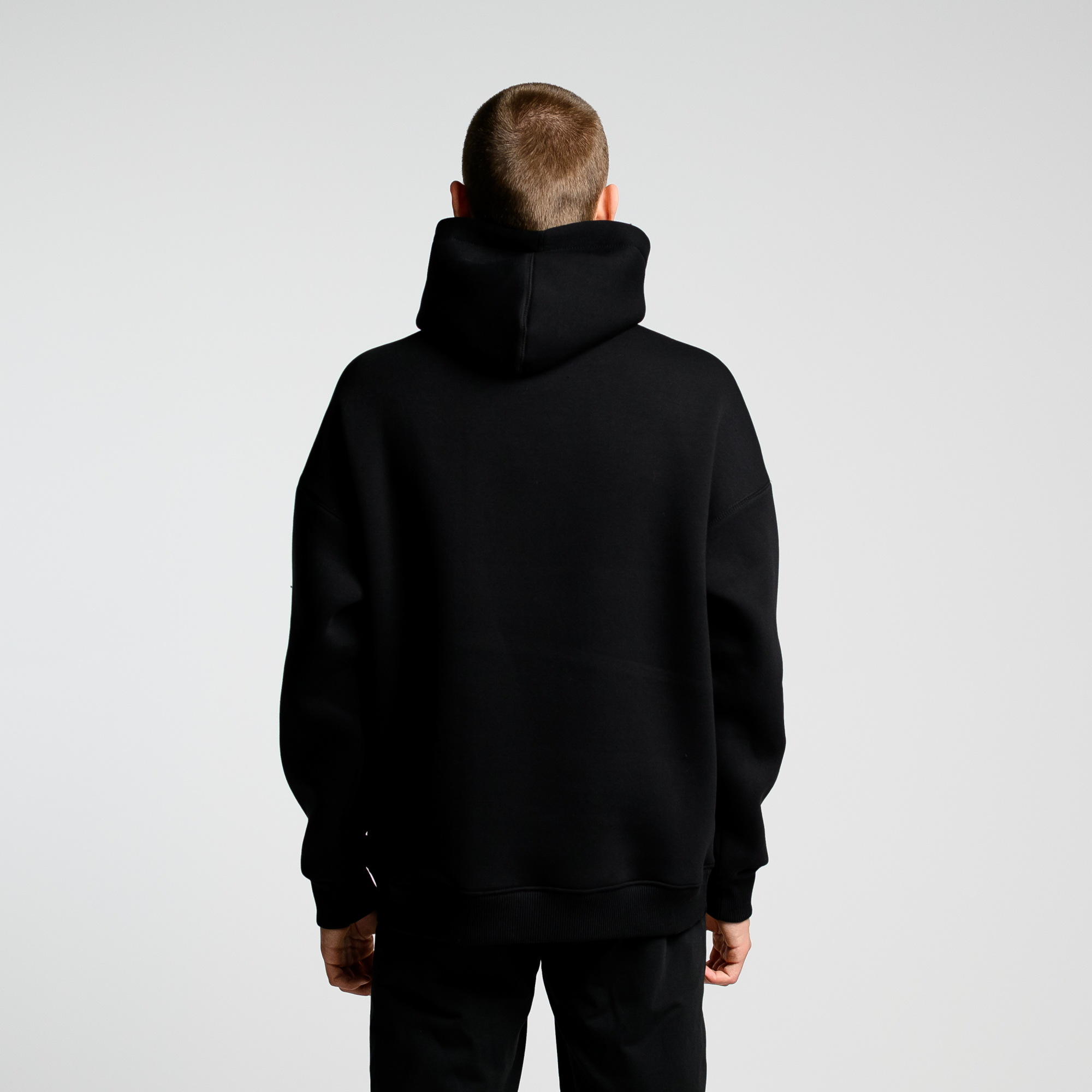 Утепленное худи с кнопкой Shaman King