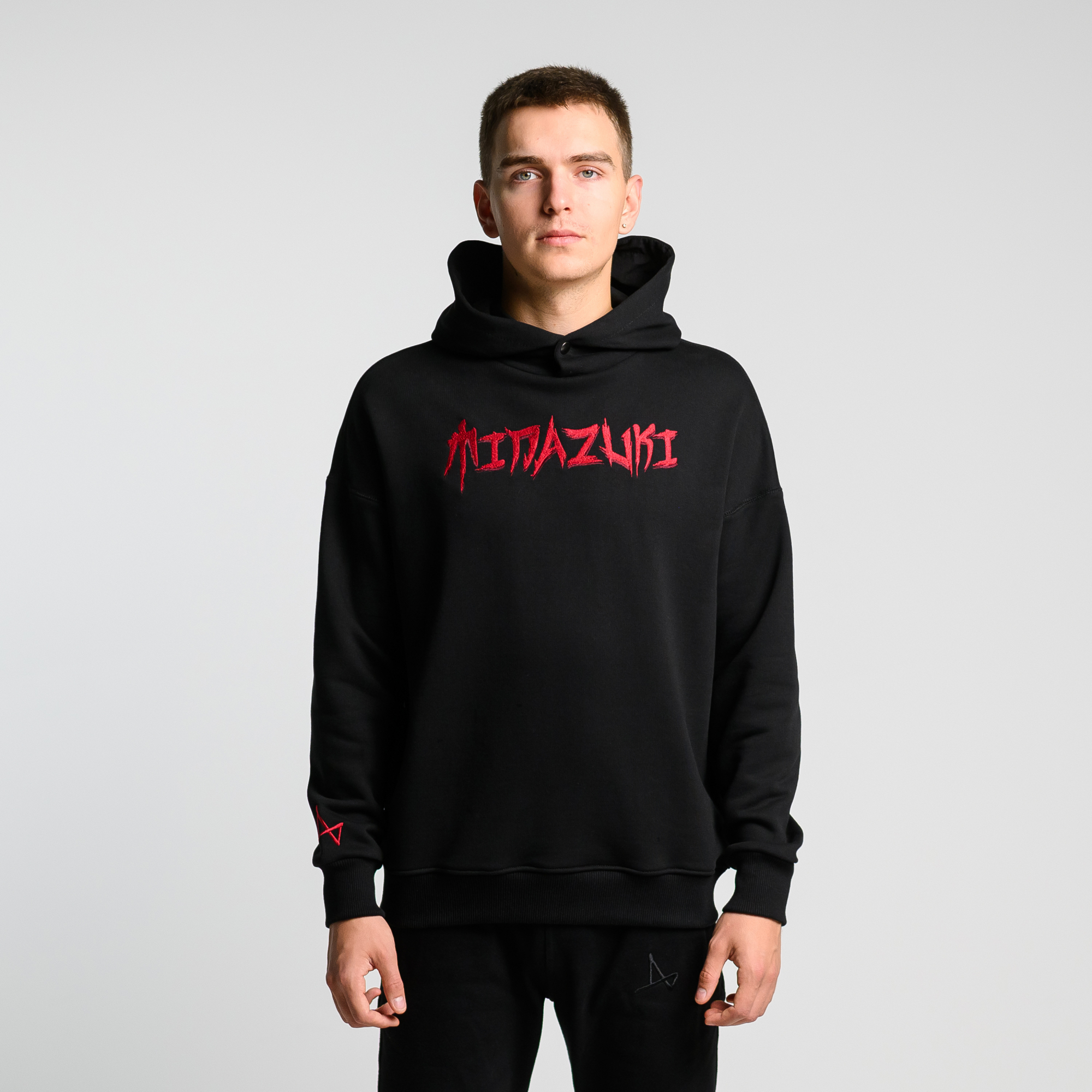 Худи с кнопкой Minazuki