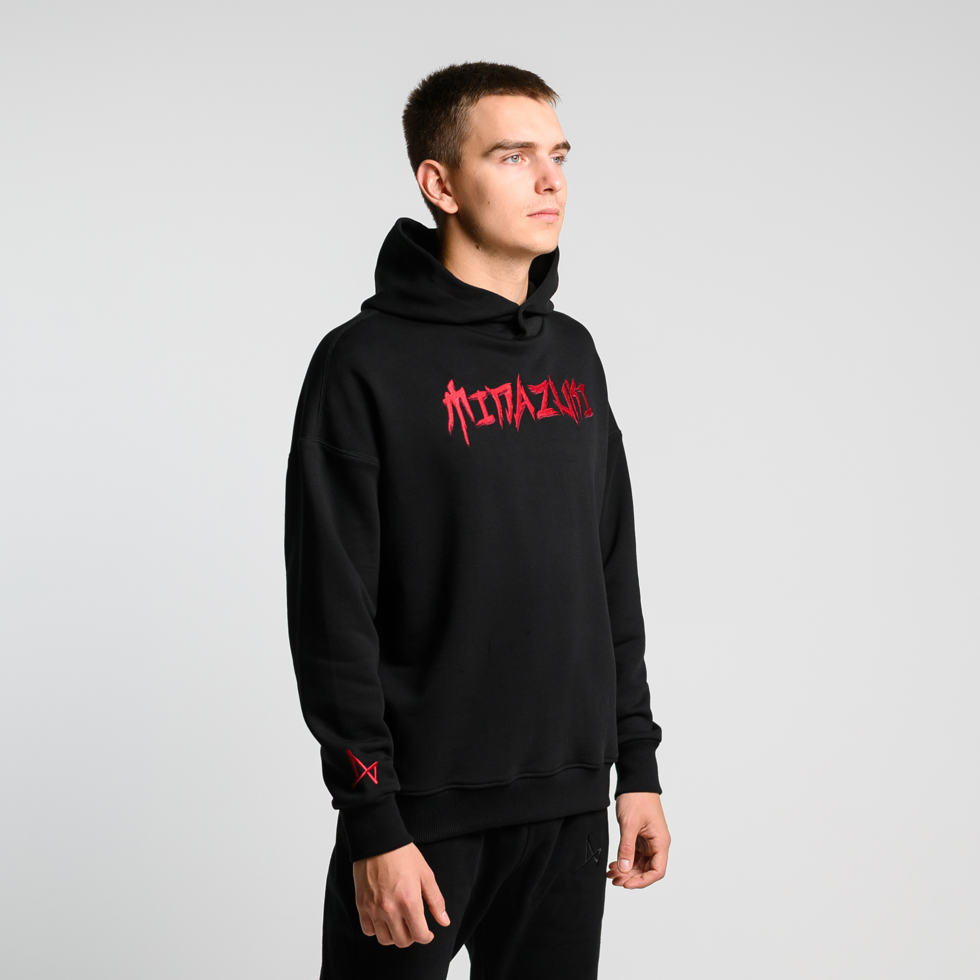 Худи с кнопкой Minazuki